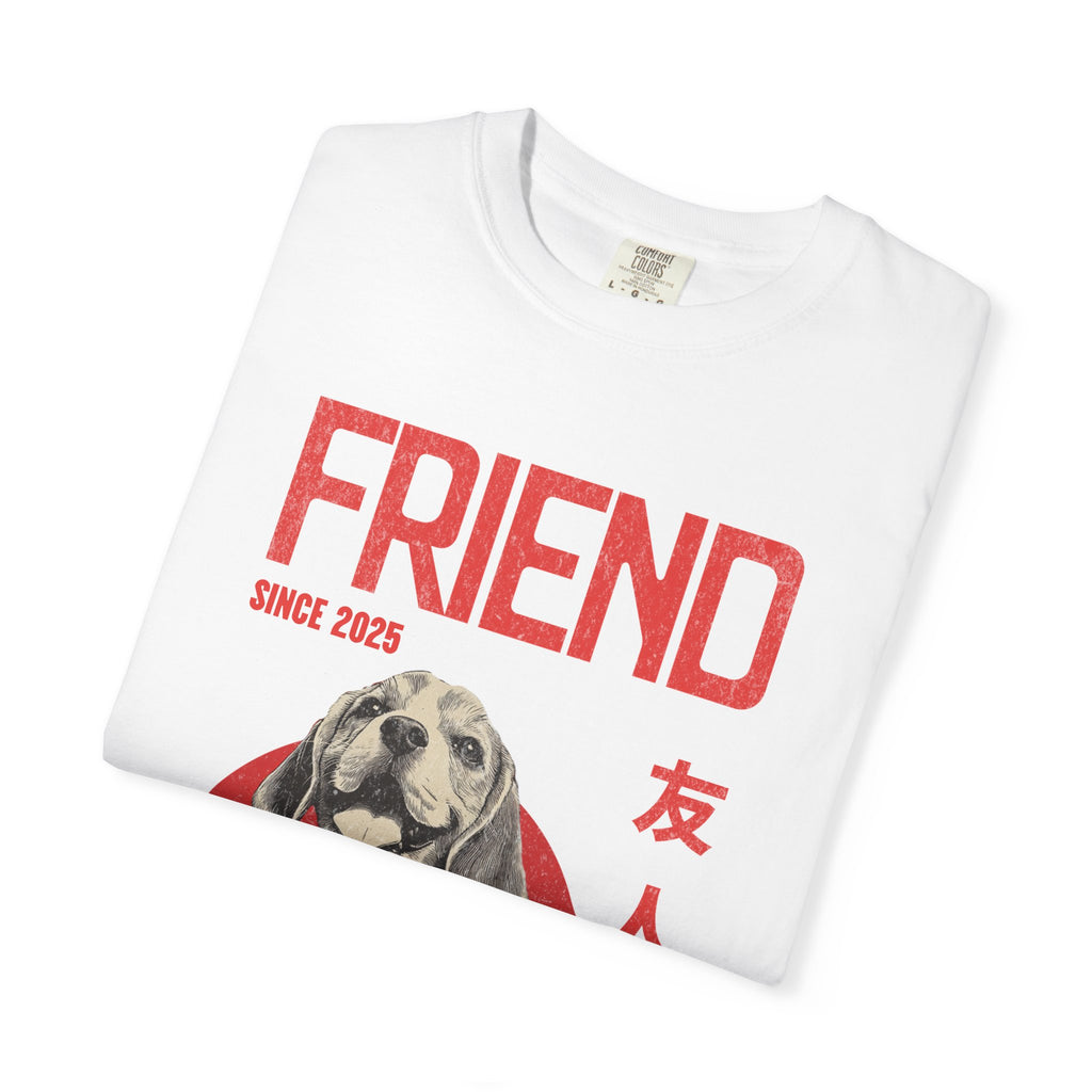 Beagle Puppy T-shirt | Anime Dog Shirt | Pet Memorial, Adoption Gift | Custom Year Personalization | Puppy owner mama |Comfort Colors®