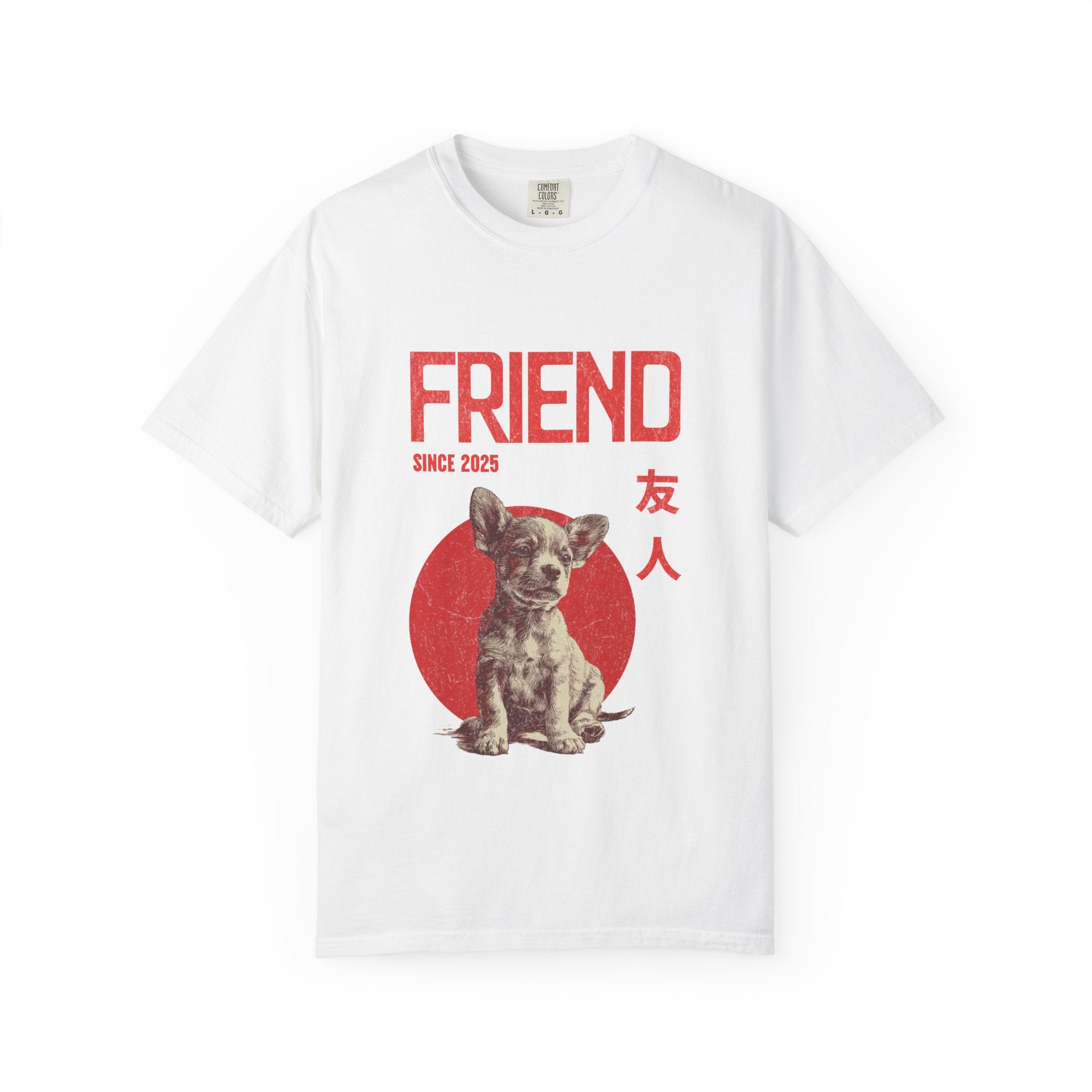 Chihuahua  Puppy T-shirt | Anime Dog Shirt | Pet Memorial, Adoption Gift | Custom Year Personalization | Puppy owner mama |Comfort Colors®