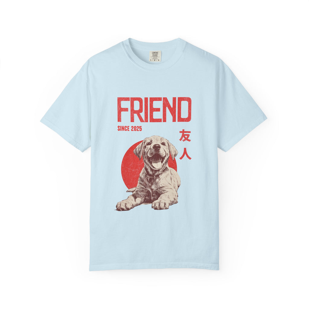 Labrador Retriever Puppy Tee | Anime Dog Shirt | Unisex Birthday Gift | Custom Year Personalization | Gift for Dog Lovers and Anime Fans