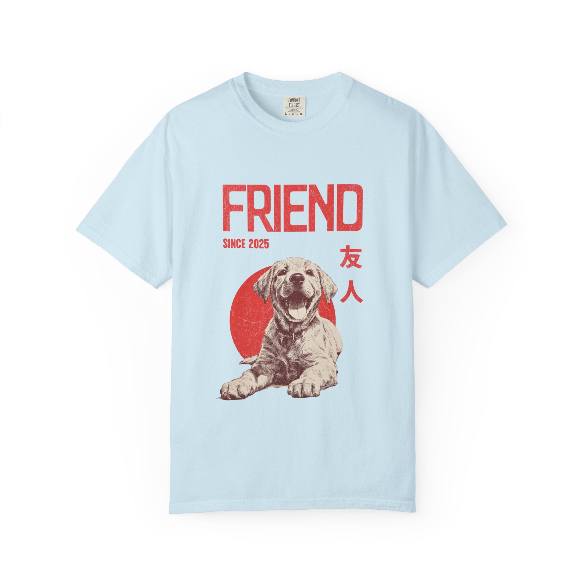 Labrador Retriever Puppy Tee | Anime Dog Shirt | Unisex Birthday Gift | Custom Year Personalization | Gift for Dog Lovers and Anime Fans