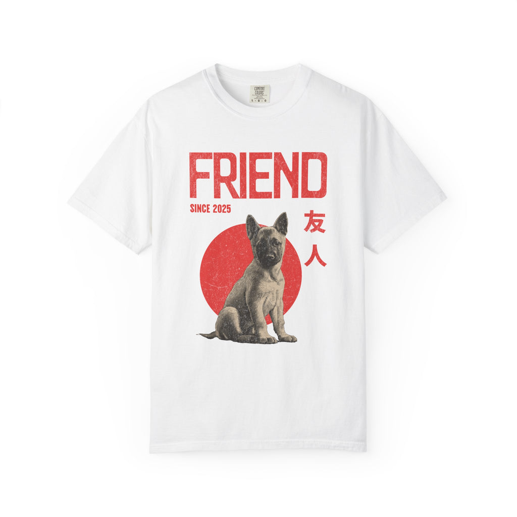 Belgian Malinois Puppy T-shirt | Anime Dog Shirt | Pet Memorial, Adoption Gift | Custom Year Personalization | Dog dad |Comfort Colors®