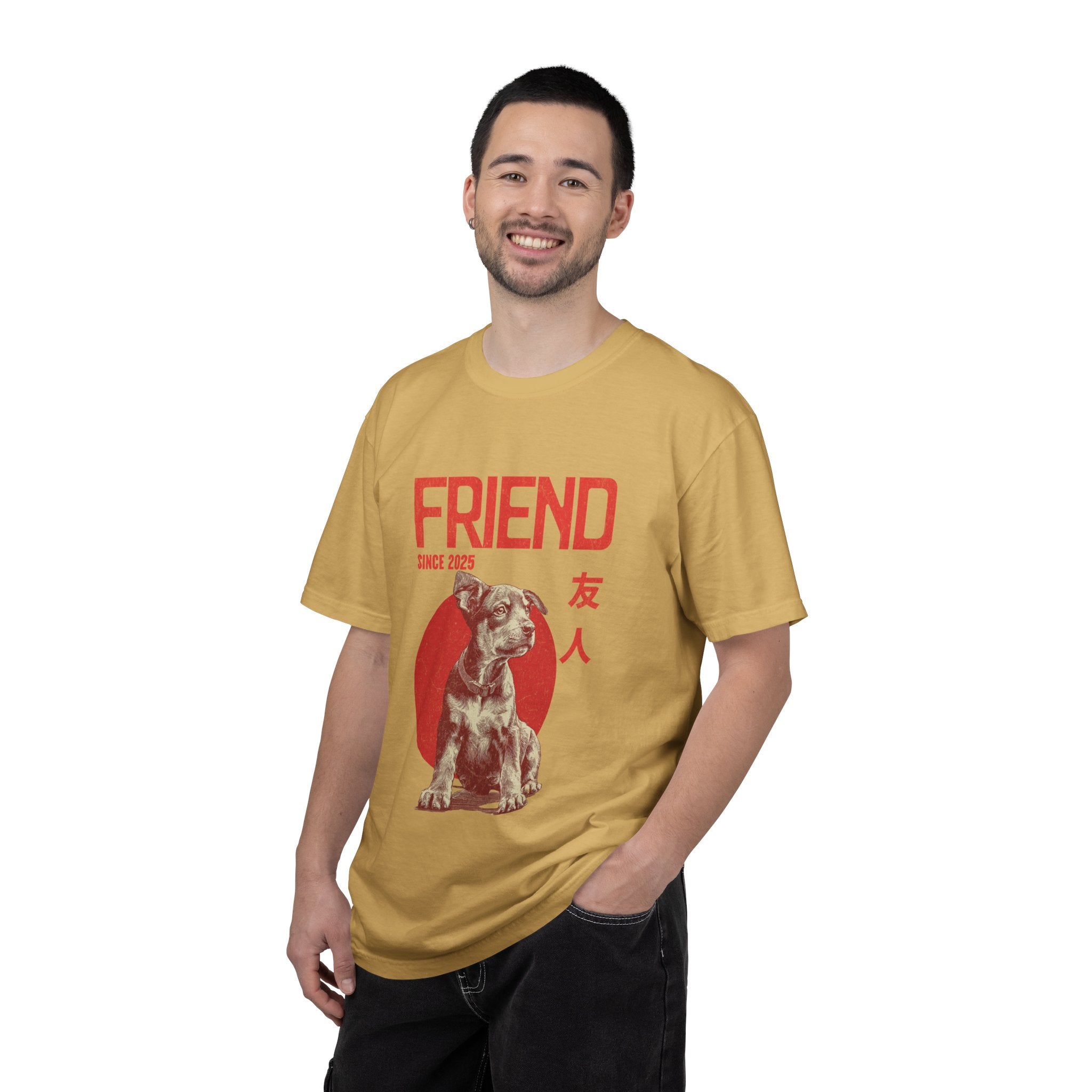 Doberman Friend Shirt | Anime Dog T-Shirt | Unisex Birthday Gift | Custom Year Personalization | Gift for Dog Lovers and Anime Fans