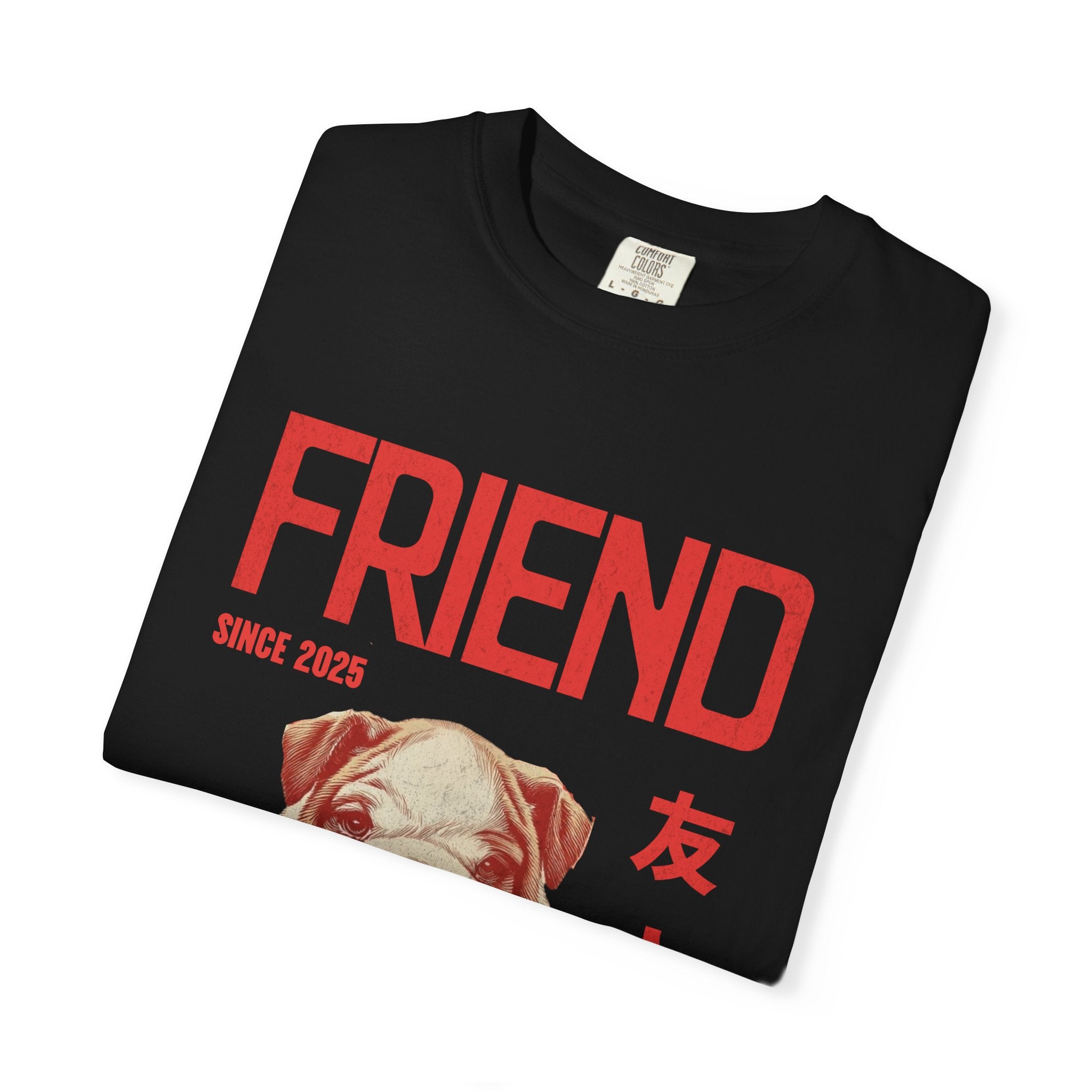 English Bulldog Puppy T-shirt | Anime Dog Shirt | Pet Memorial, Adoption Gift | Custom Year Personalization | Dog mama |Comfort Colors®