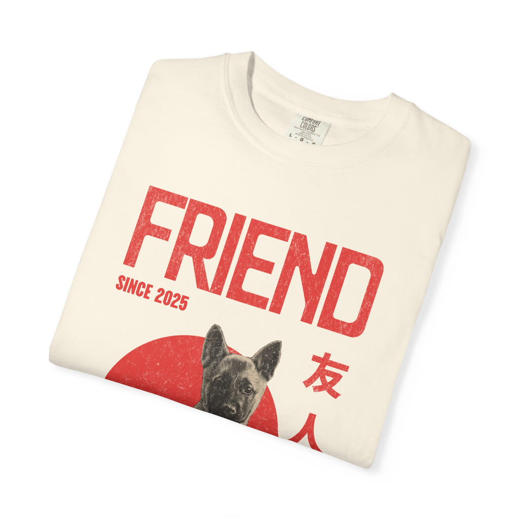 Belgian Malinois Puppy T-shirt | Anime Dog Shirt | Pet Memorial, Adoption Gift | Custom Year Personalization | Dog dad |Comfort Colors®