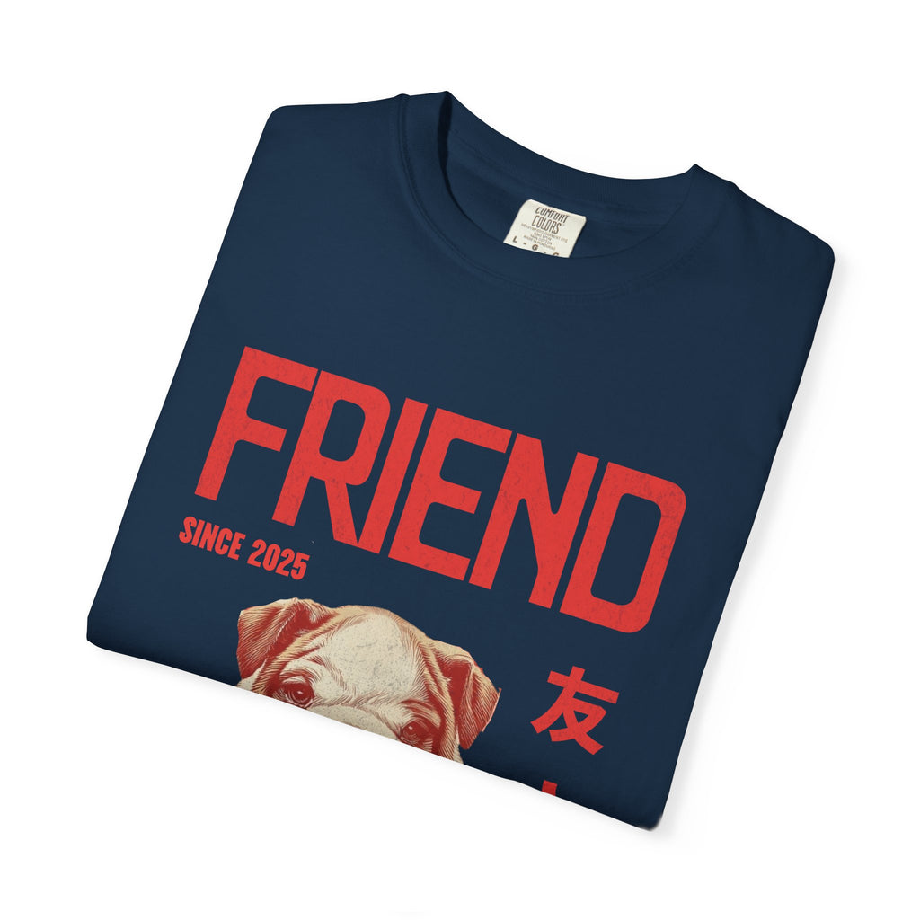 English Bulldog Puppy T-shirt | Anime Dog Shirt | Pet Memorial, Adoption Gift | Custom Year Personalization | Dog mama |Comfort Colors®