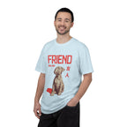 Pitbull Friend Shirt  | Anime Dog T-Shirt | Unisex Birthday Gift | Custom Year Personalization | Gift for Dog Lovers and Anime Fans