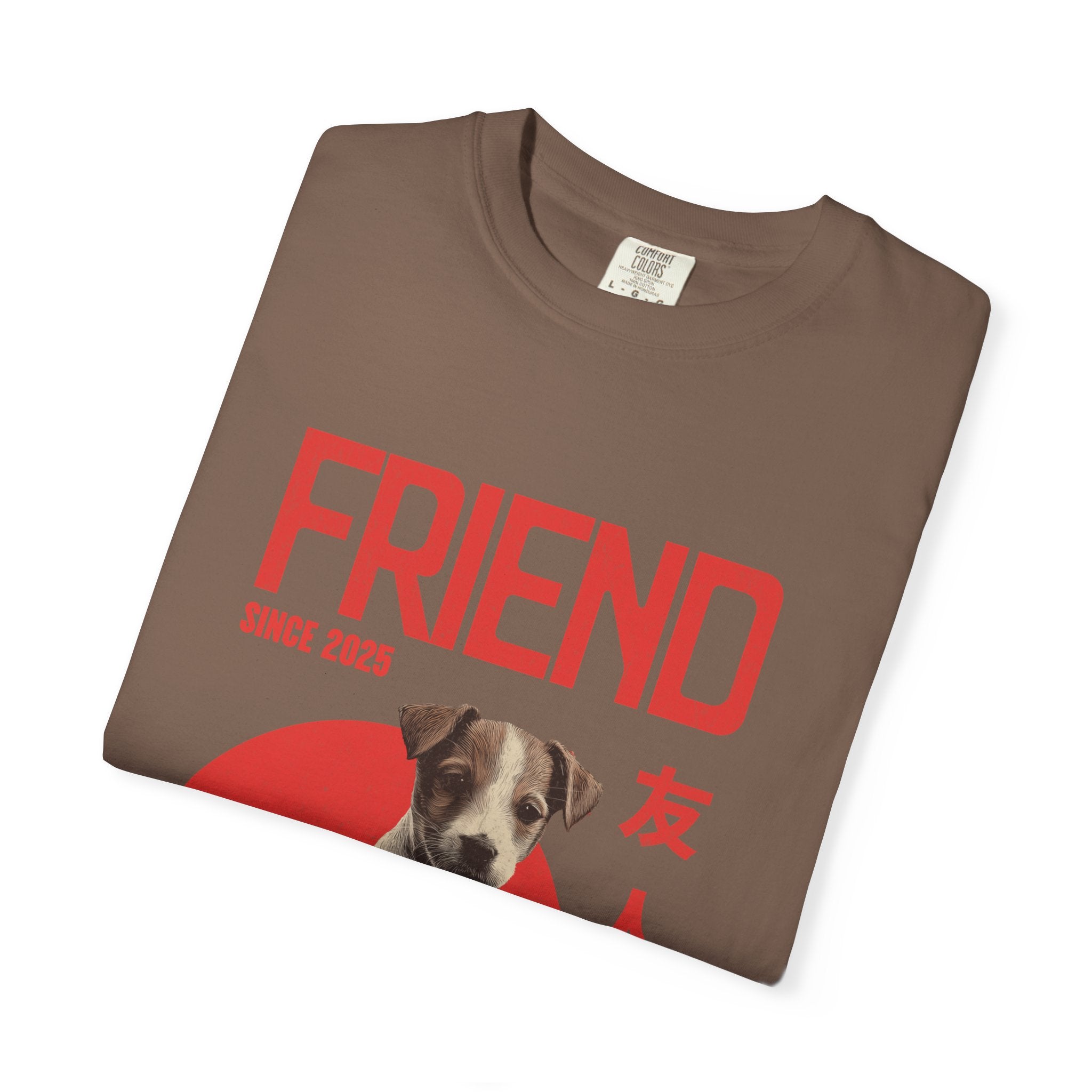 Jack Russel Puppy T-shirt | Anime Dog Shirt | Pet Memorial, Adoption Gift | Custom Year Personalization | Comfort Colors®