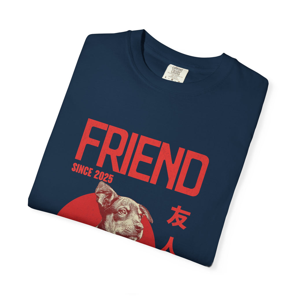 Doberman Friend Shirt | Anime Dog T-Shirt | Unisex Birthday Gift | Custom Year Personalization | Gift for Dog Lovers and Anime Fans