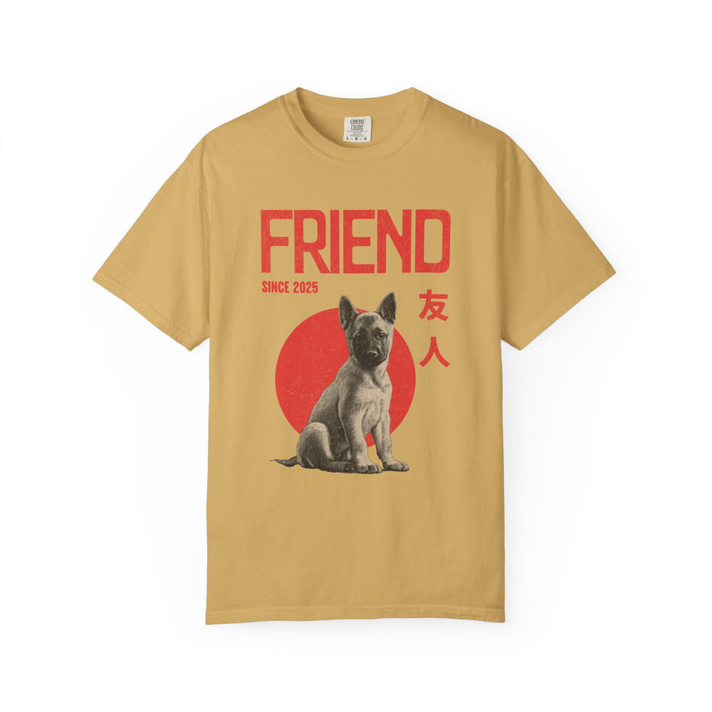 Belgian Malinois Puppy T-shirt | Anime Dog Shirt | Pet Memorial, Adoption Gift | Custom Year Personalization | Dog dad |Comfort Colors®