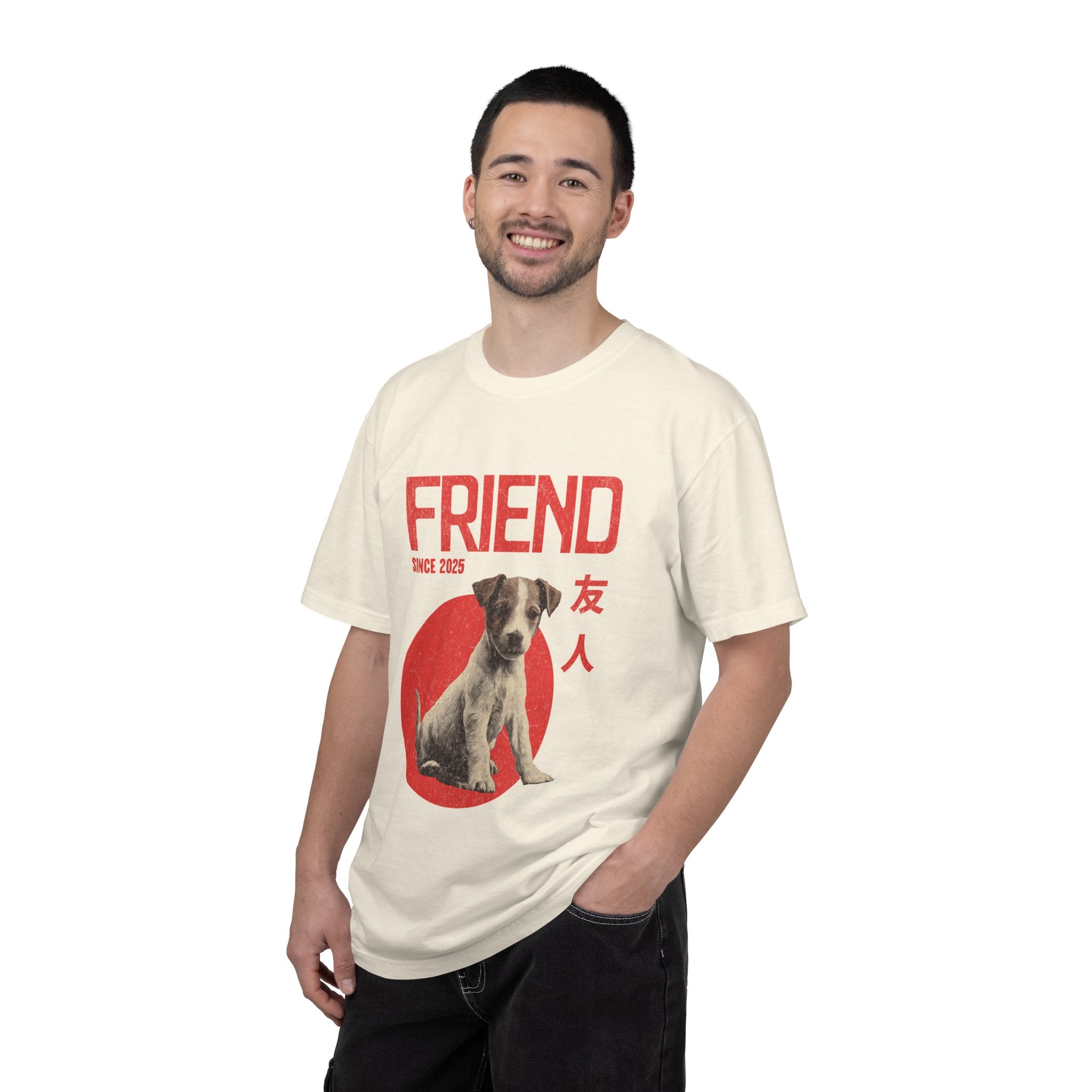 Jack Russel Puppy T-shirt | Anime Dog Shirt | Pet Memorial, Adoption Gift | Custom Year Personalization | Comfort Colors®