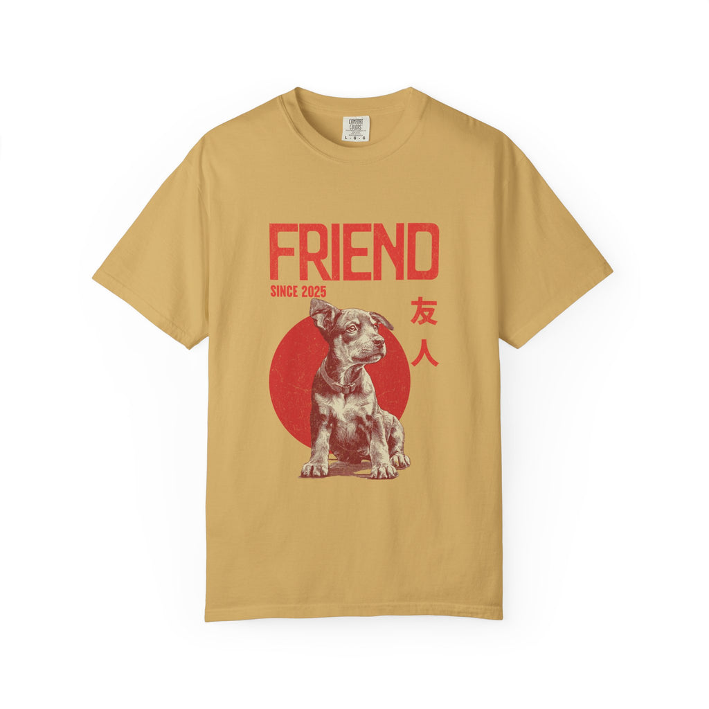 Doberman Friend Shirt | Anime Dog T-Shirt | Unisex Birthday Gift | Custom Year Personalization | Gift for Dog Lovers and Anime Fans