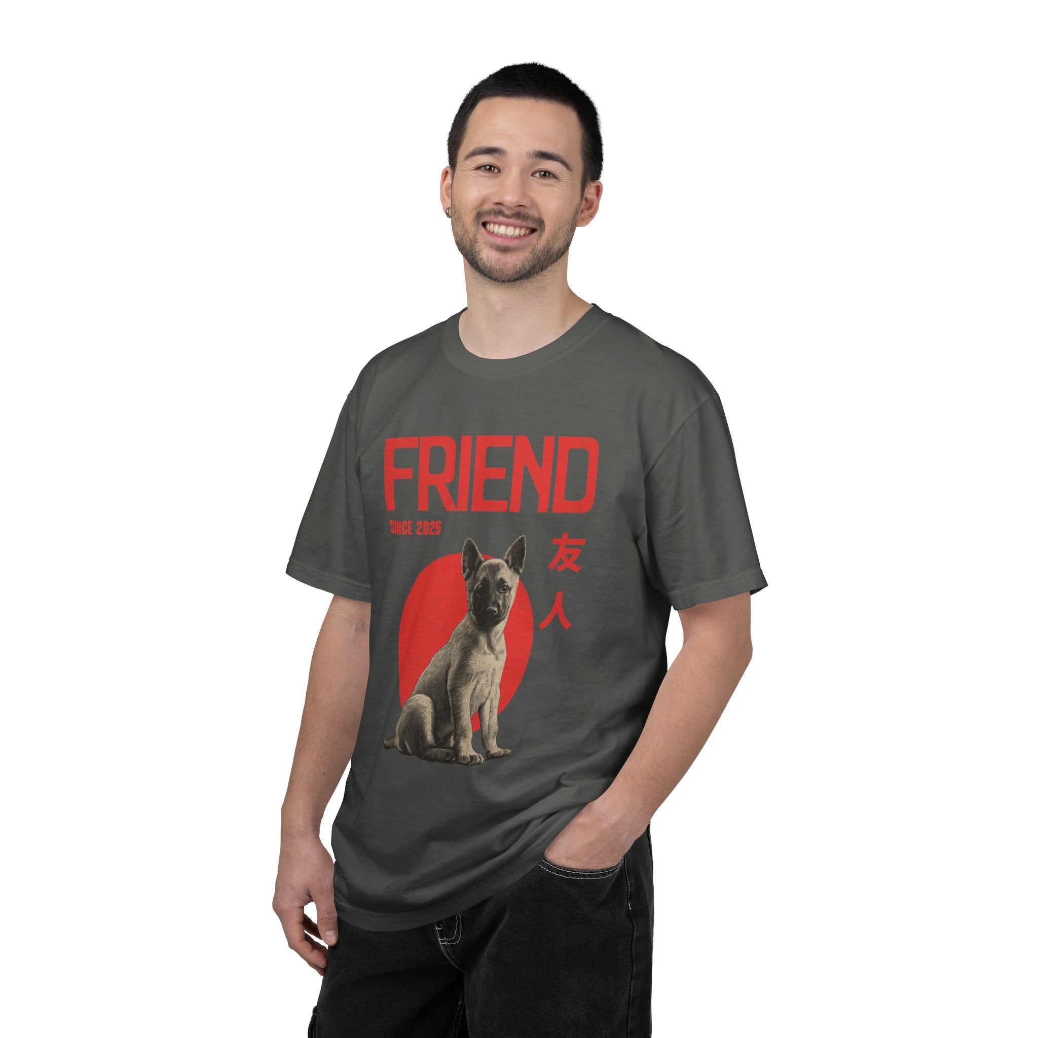 Belgian Malinois Puppy T-shirt | Anime Dog Shirt | Pet Memorial, Adoption Gift | Custom Year Personalization | Dog dad |Comfort Colors®