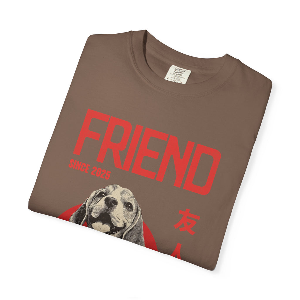 Beagle Puppy T-shirt | Anime Dog Shirt | Pet Memorial, Adoption Gift | Custom Year Personalization | Puppy owner mama |Comfort Colors®