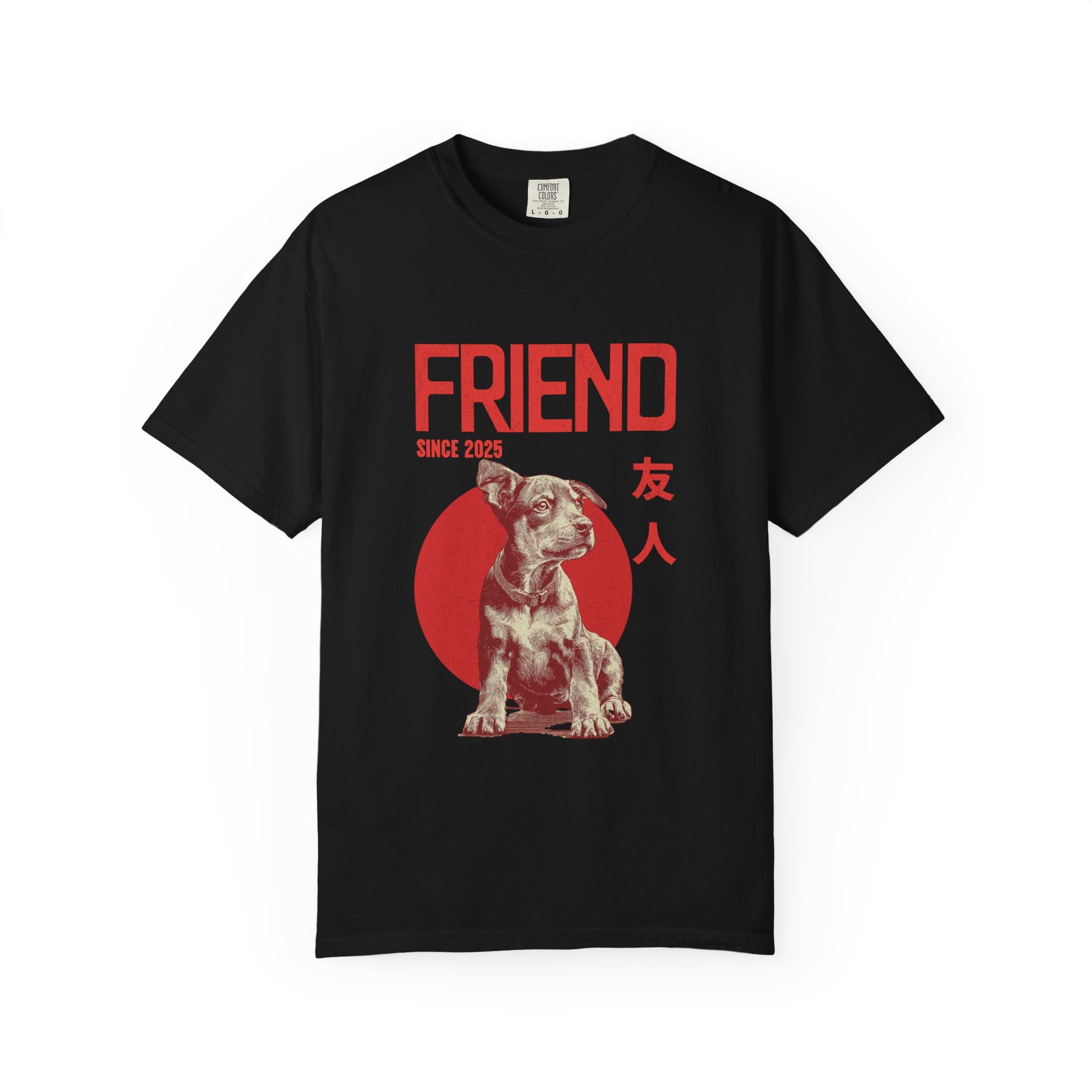 Doberman Friend Shirt | Anime Dog T-Shirt | Unisex Birthday Gift | Custom Year Personalization | Gift for Dog Lovers and Anime Fans