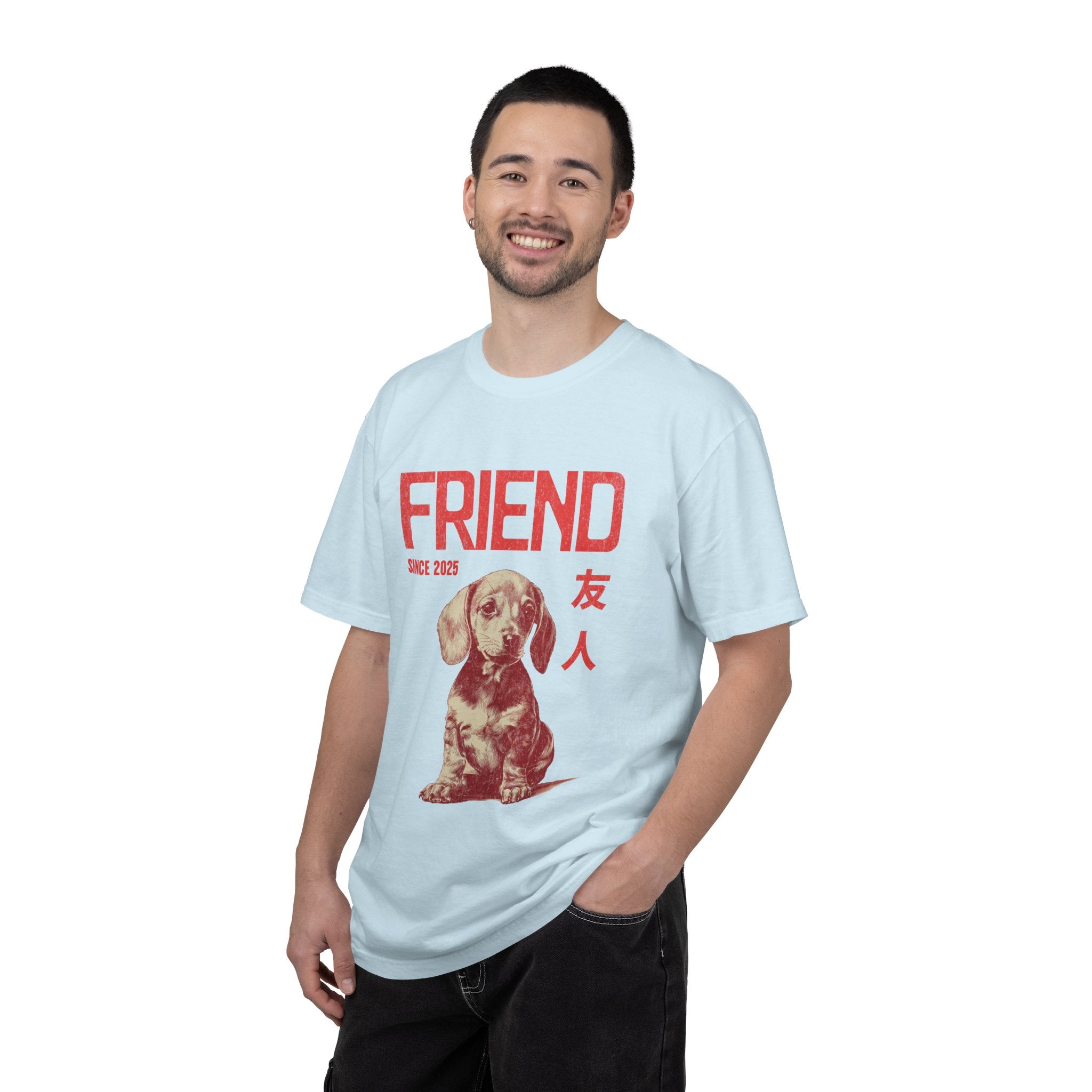 Dachshund Puppy T-shirt | Anime Dog Shirt | Pet Memorial, Adoption Gift | Custom Year Personalization | Puppy owner mama |Comfort Colors®