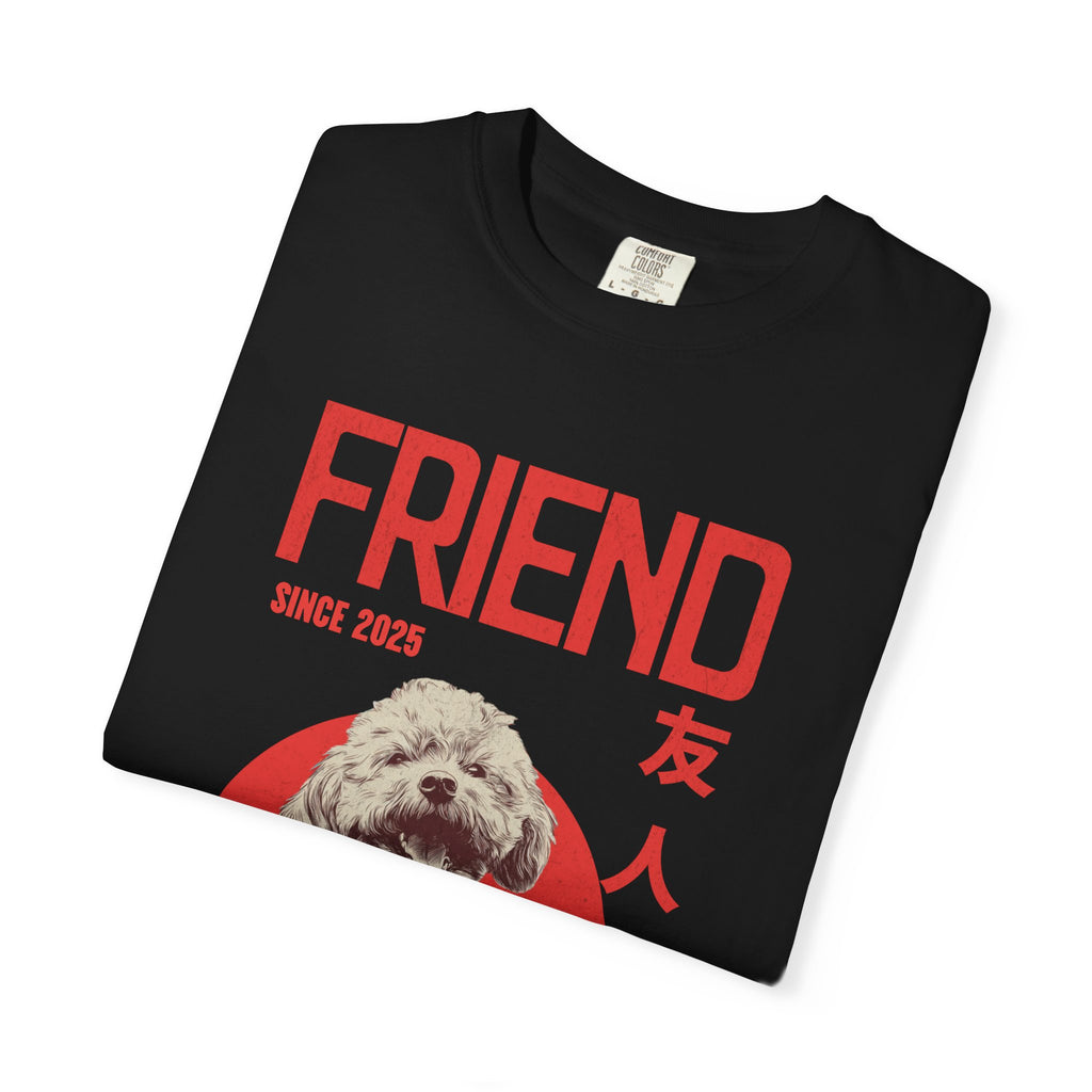Poodle Puppy T-shirt | Anime Dog Shirt | Unisex Birthday Gift | Custom Year Personalization | Gift for Dog Lovers and Anime Fans