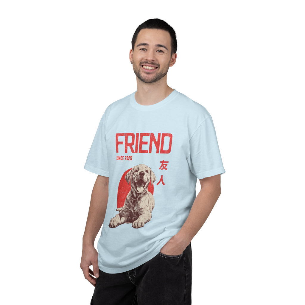 Labrador Retriever Puppy Tee | Anime Dog Shirt | Unisex Birthday Gift | Custom Year Personalization | Gift for Dog Lovers and Anime Fans