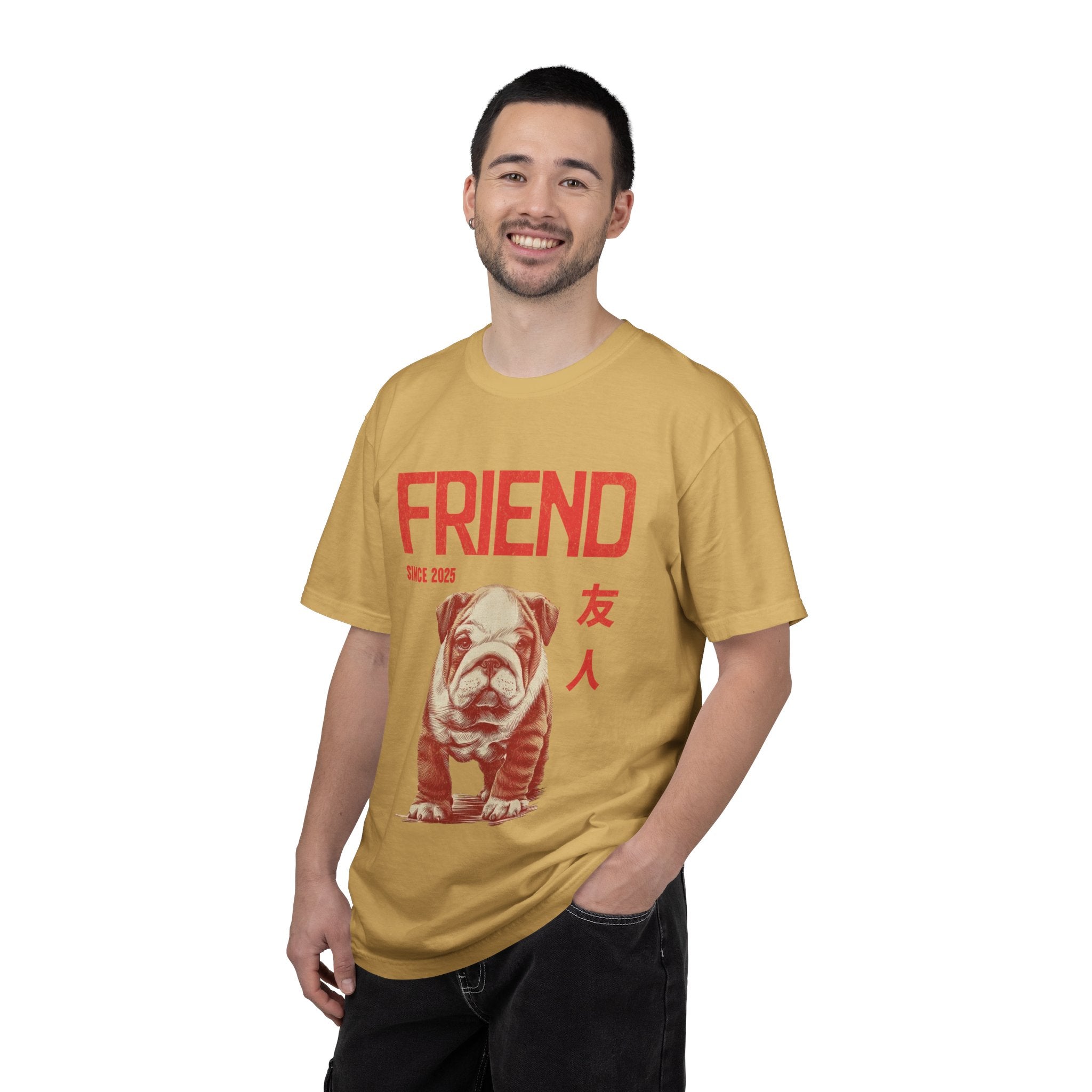 English Bulldog Puppy T-shirt | Anime Dog Shirt | Pet Memorial, Adoption Gift | Custom Year Personalization | Dog mama |Comfort Colors®