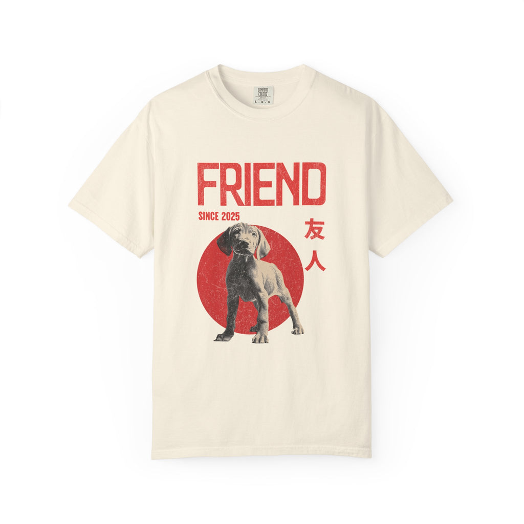Vizsla Puppy T-shirt | Anime Dog Shirt | Pet Memorial, Adoption Gift | Custom Year Personalization | Comfort Colors®