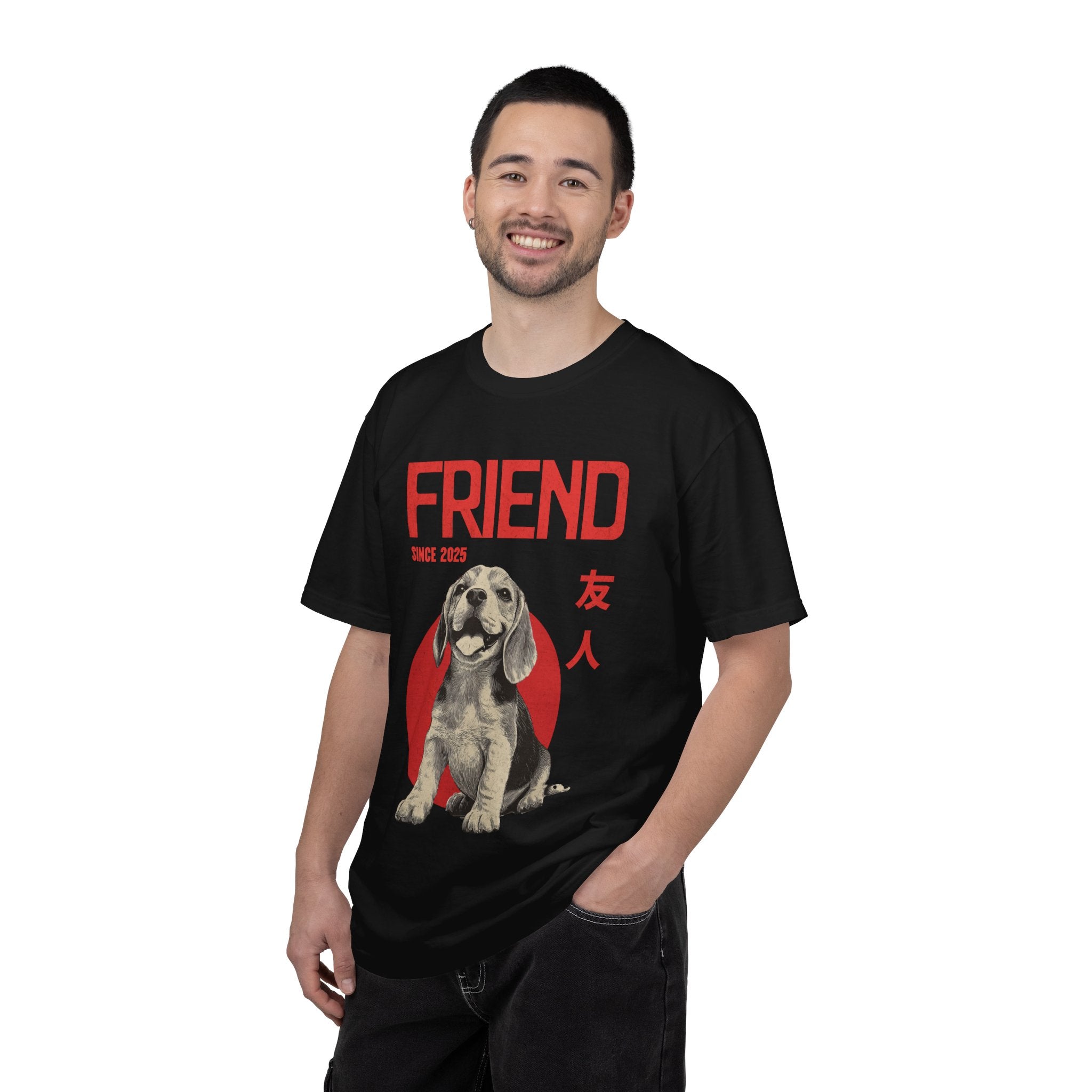 Beagle Puppy T-shirt | Anime Dog Shirt | Pet Memorial, Adoption Gift | Custom Year Personalization | Puppy owner mama |Comfort Colors®