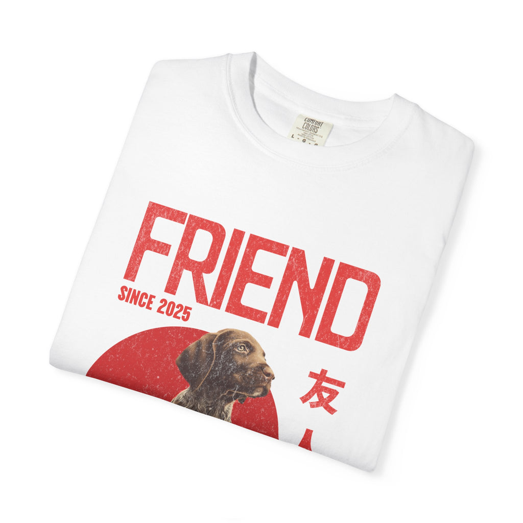 German Pointer Puppy T-shirt | Anime Dog Shirt | Pet Memorial, Adoption Gift | Custom Year Personalization | Comfort Colors®