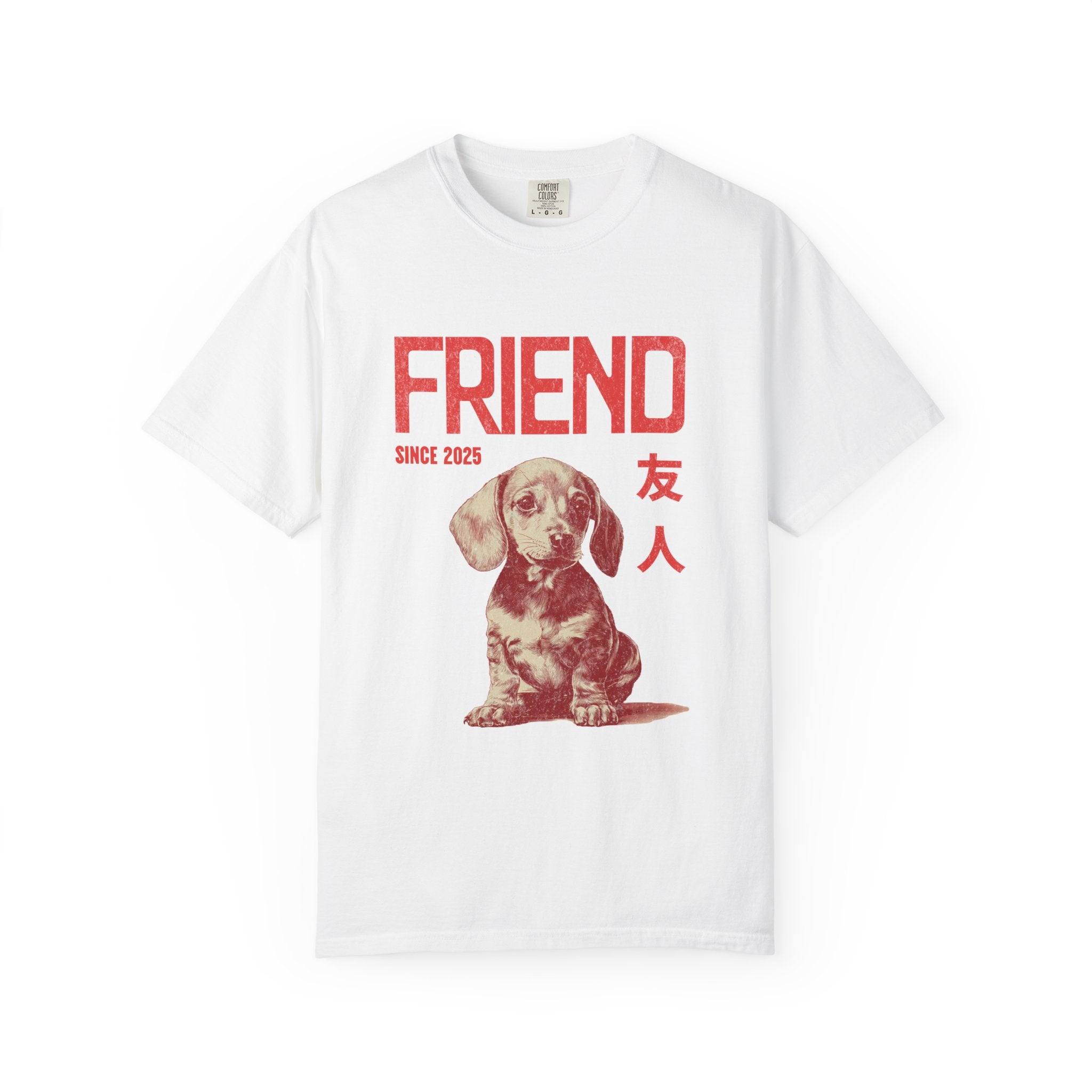 Dachshund Puppy T-shirt | Anime Dog Shirt | Pet Memorial, Adoption Gift | Custom Year Personalization | Puppy owner mama |Comfort Colors®