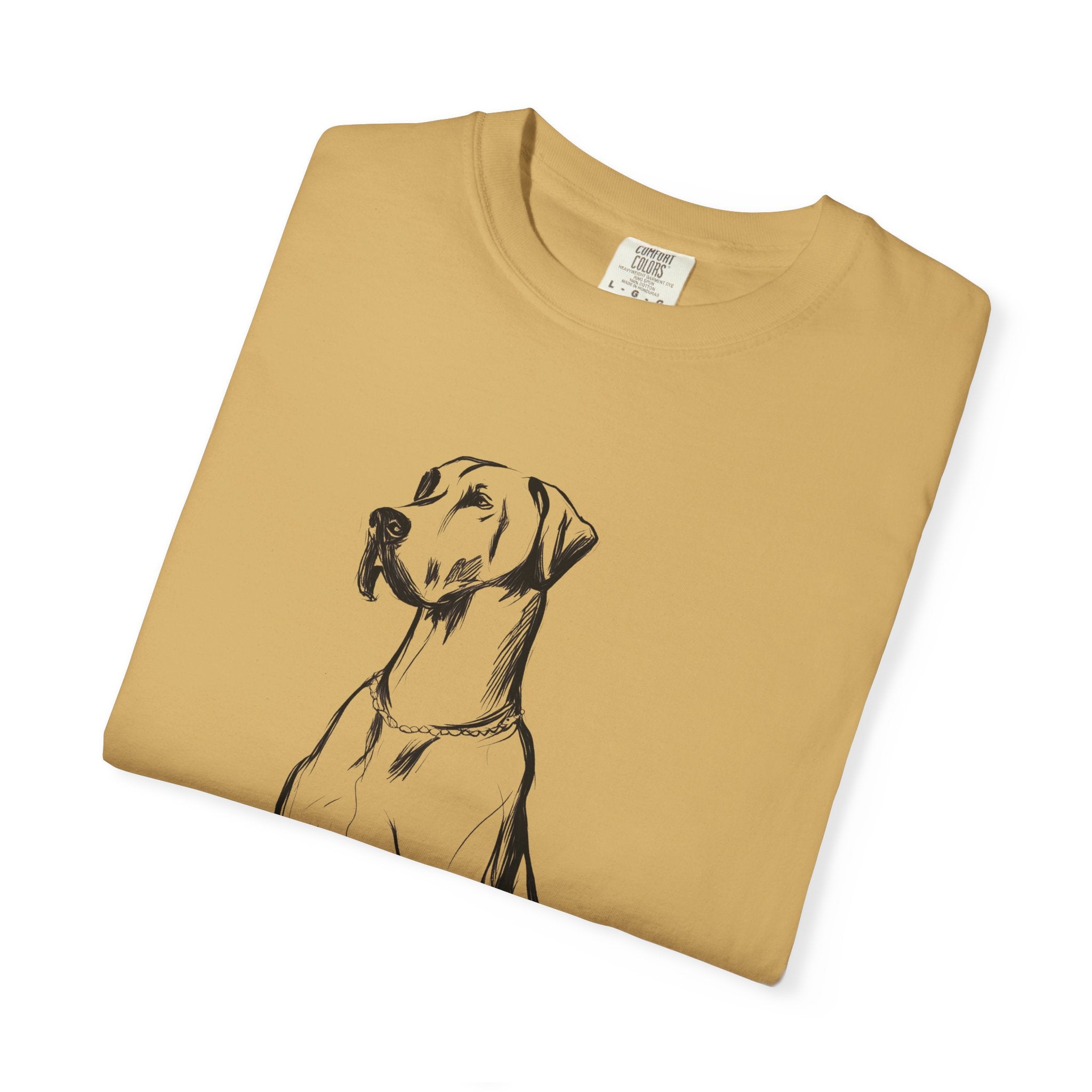 Personalized Great Dane T-Shirt | Custom Dog Name Tee | Comfort Colors Tee | Minimal Sketch Vintage Style | Dog lover gift