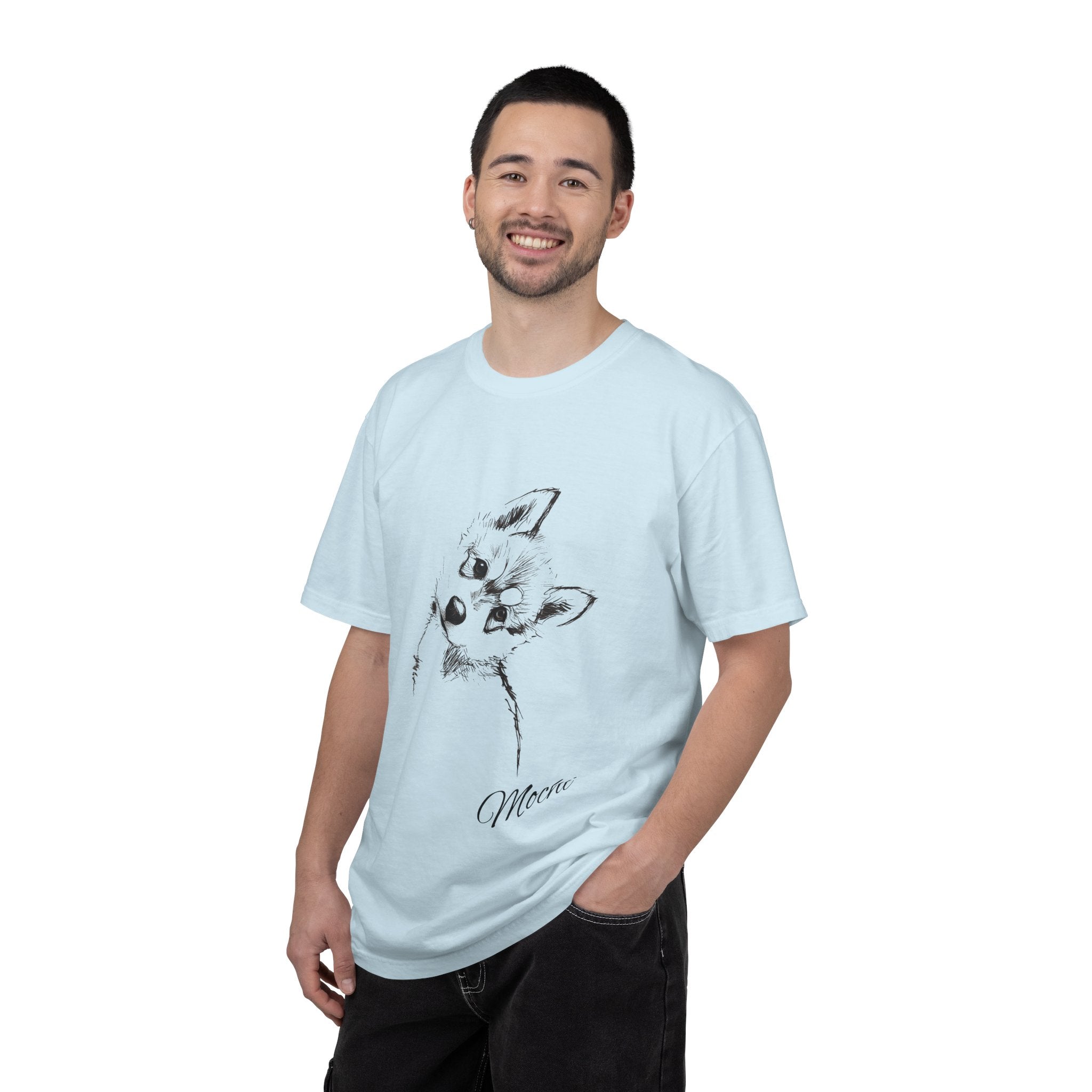 Personalized Husky T-Shirt | Custom Dog Name Tee | Comfort Colors 1717 Tee | Minimal Sketch Vintage Style | Dog lover gift