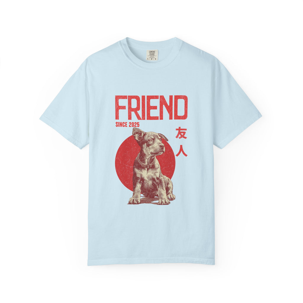 Doberman Friend Shirt | Anime Dog T-Shirt | Unisex Birthday Gift | Custom Year Personalization | Gift for Dog Lovers and Anime Fans