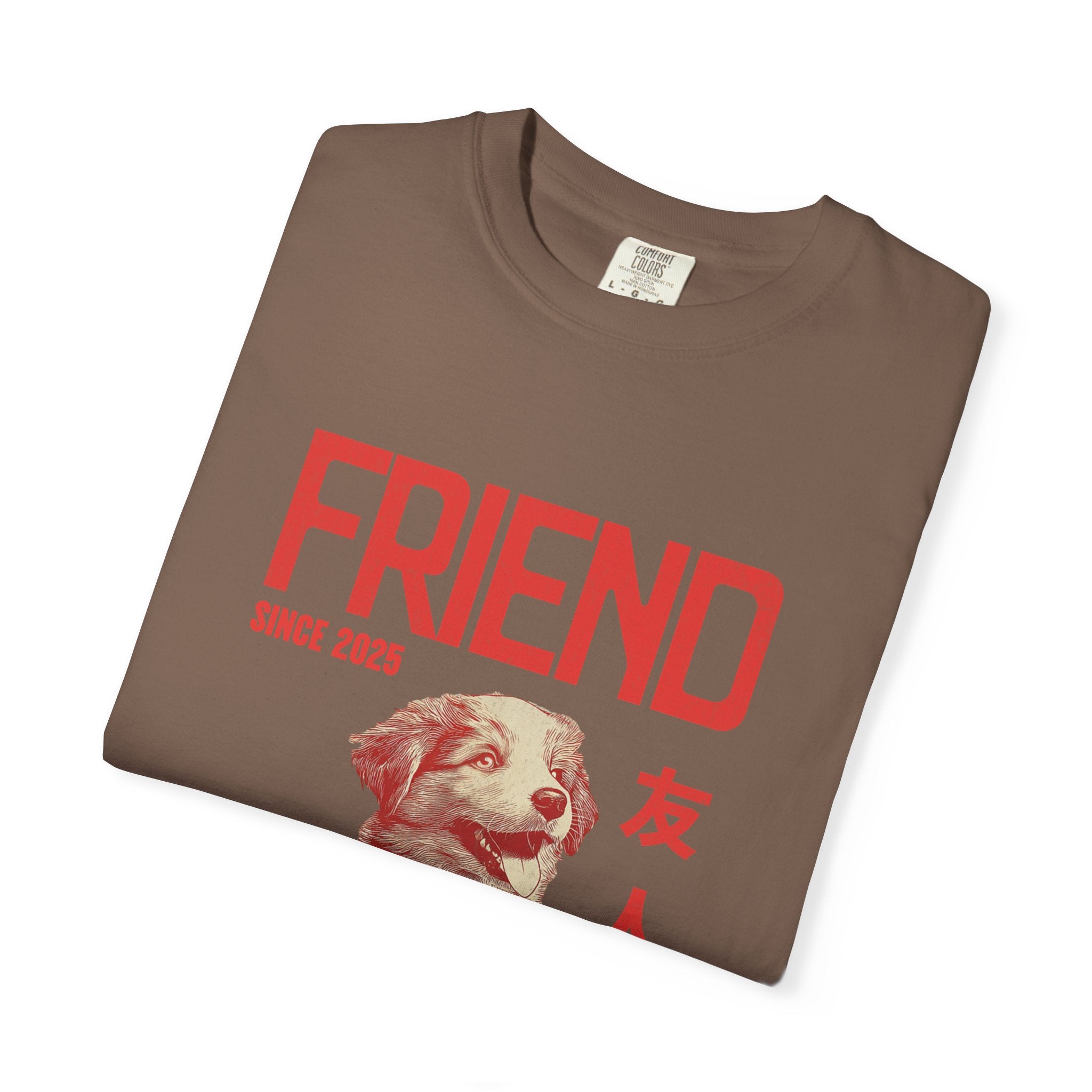Australian Shepherd Friend Tee | Anime Dog Shirt | Unisex Birthday Gift | Custom Year Personalization | Gift for Dog Lovers and Anime Fans