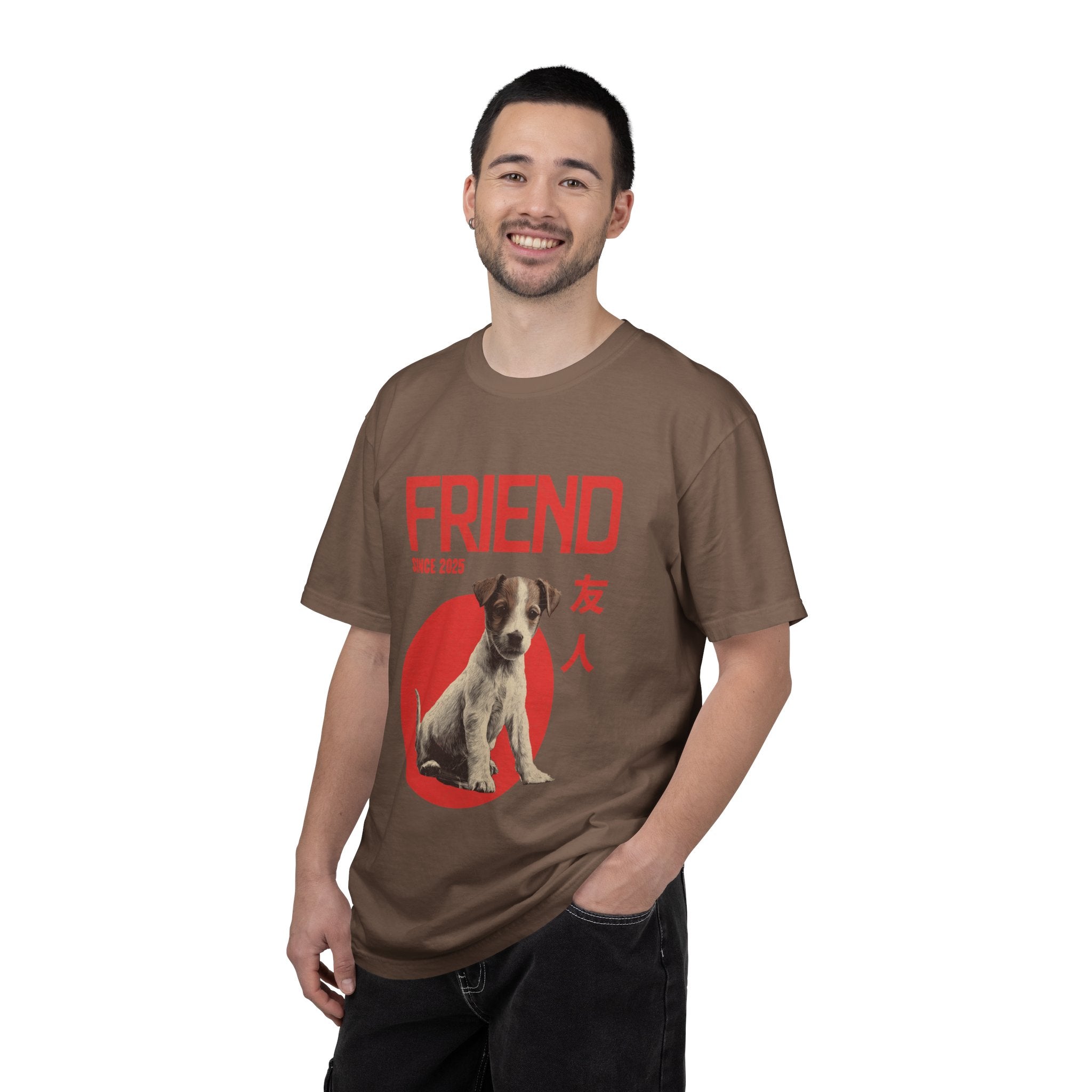 Jack Russel Puppy T-shirt | Anime Dog Shirt | Pet Memorial, Adoption Gift | Custom Year Personalization | Comfort Colors®