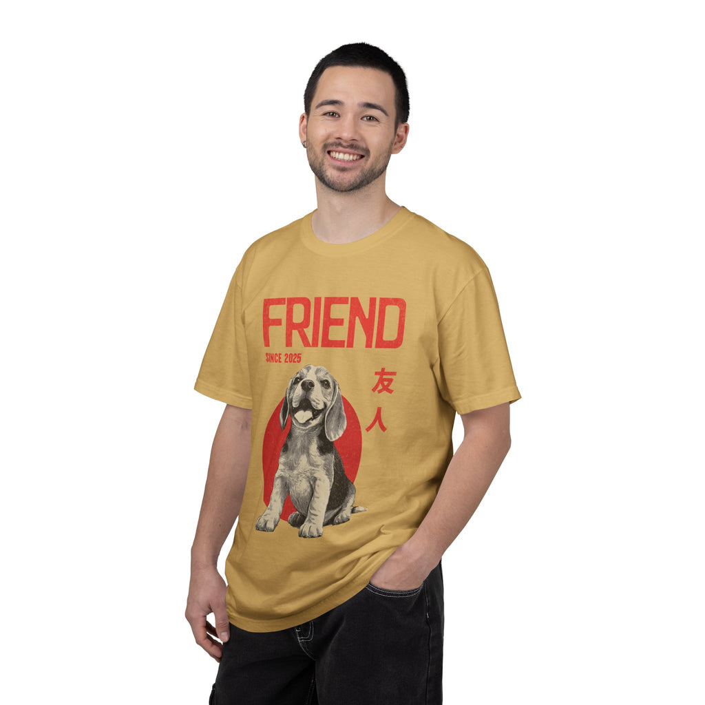 Beagle Puppy T-shirt | Anime Dog Shirt | Pet Memorial, Adoption Gift | Custom Year Personalization | Puppy owner mama |Comfort Colors®