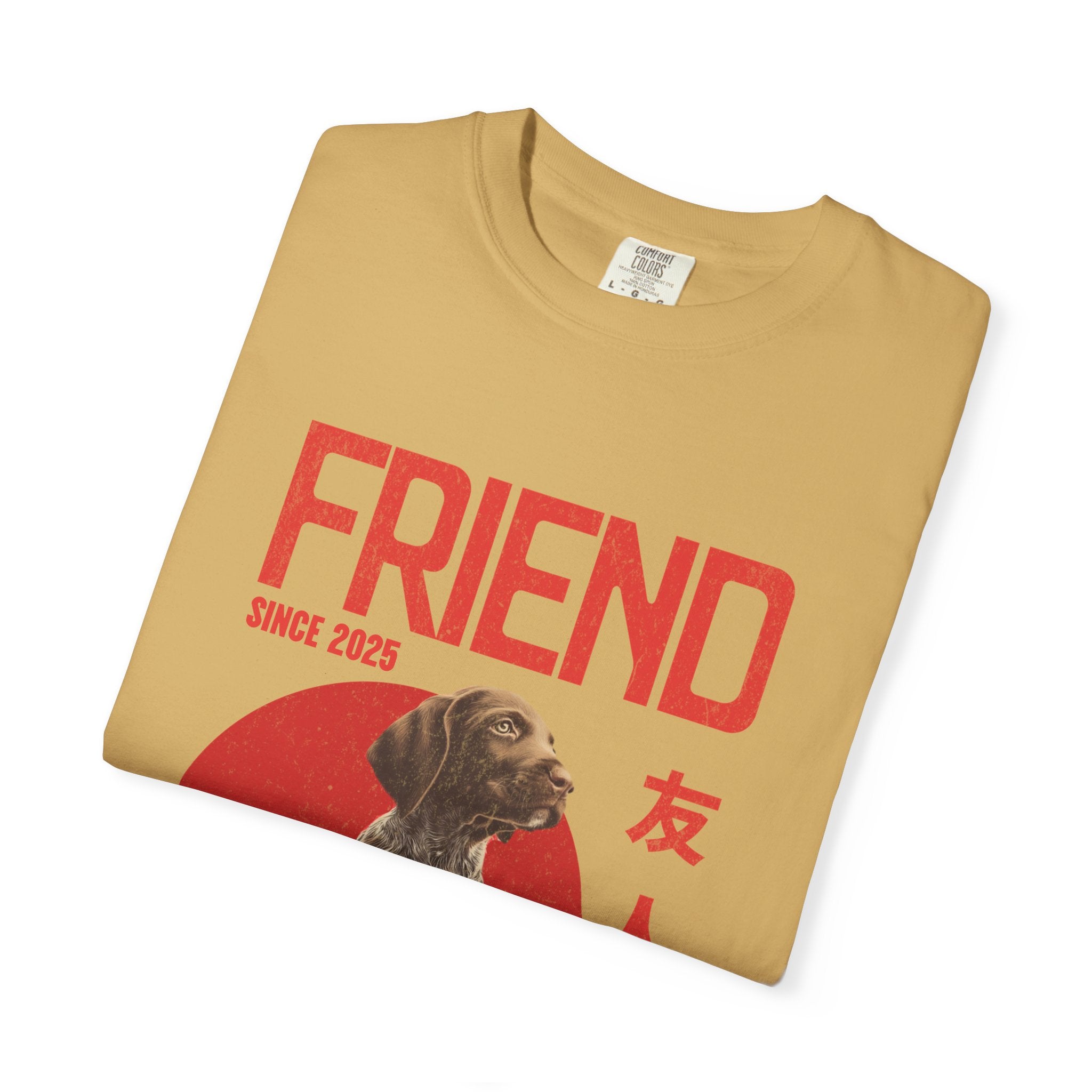German Pointer Puppy T-shirt | Anime Dog Shirt | Pet Memorial, Adoption Gift | Custom Year Personalization | Comfort Colors®