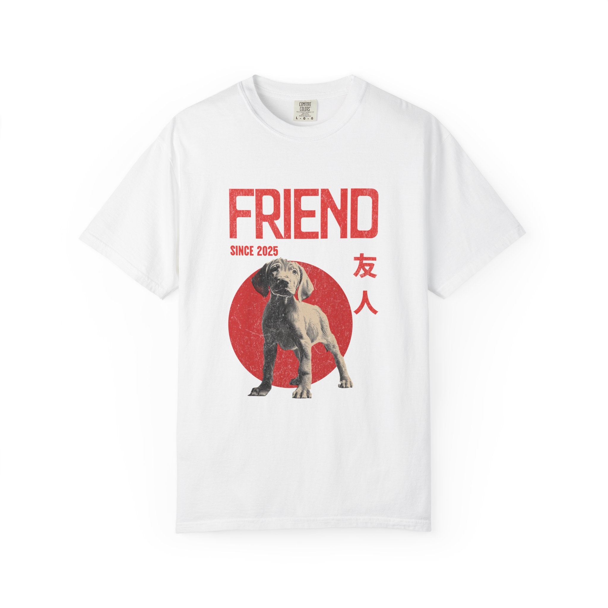 Vizsla Puppy T-shirt | Anime Dog Shirt | Pet Memorial, Adoption Gift | Custom Year Personalization | Comfort Colors®