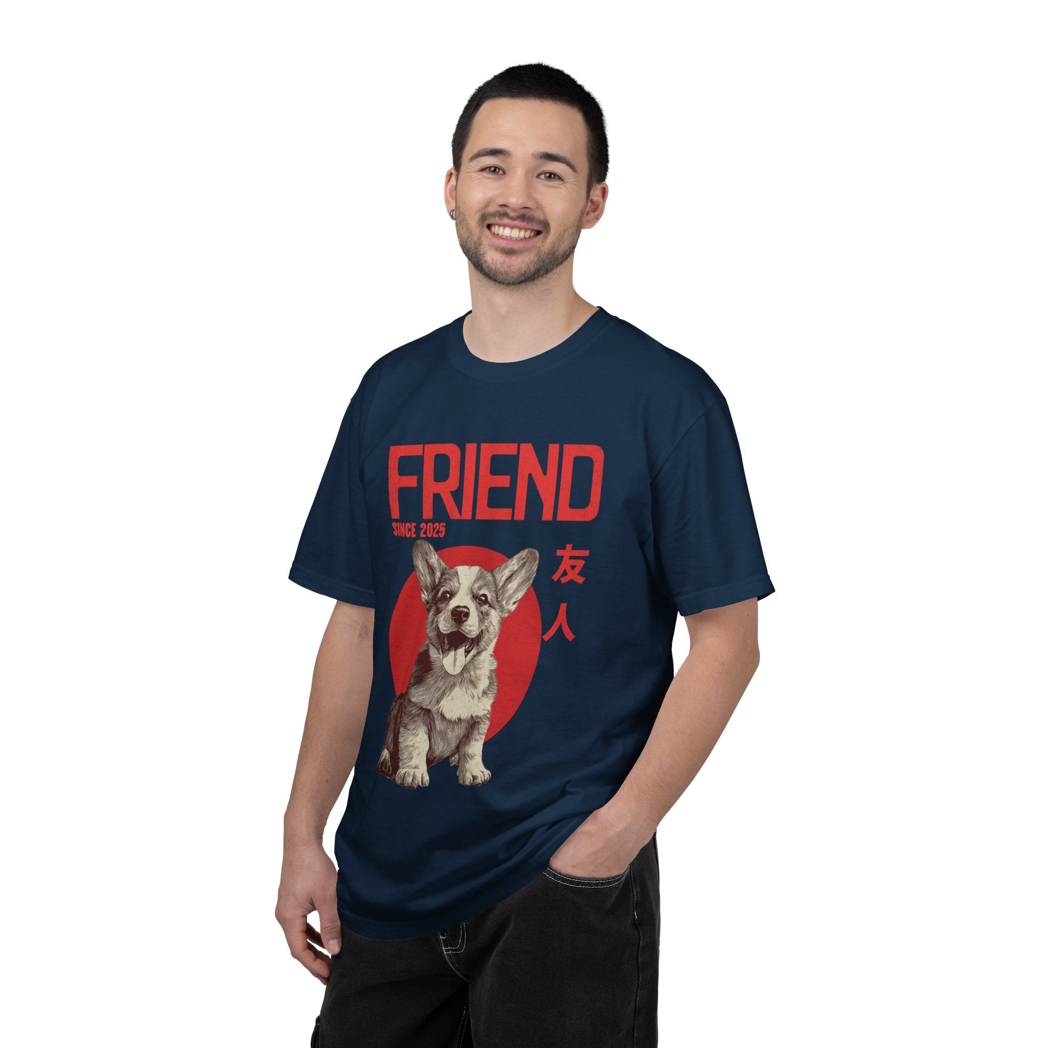 Corgi Puppy T-shirt | Anime Dog Shirt | Pet Memorial, Adoption Gift | Custom Year Personalization | Puppy owner mama |Comfort Colors®