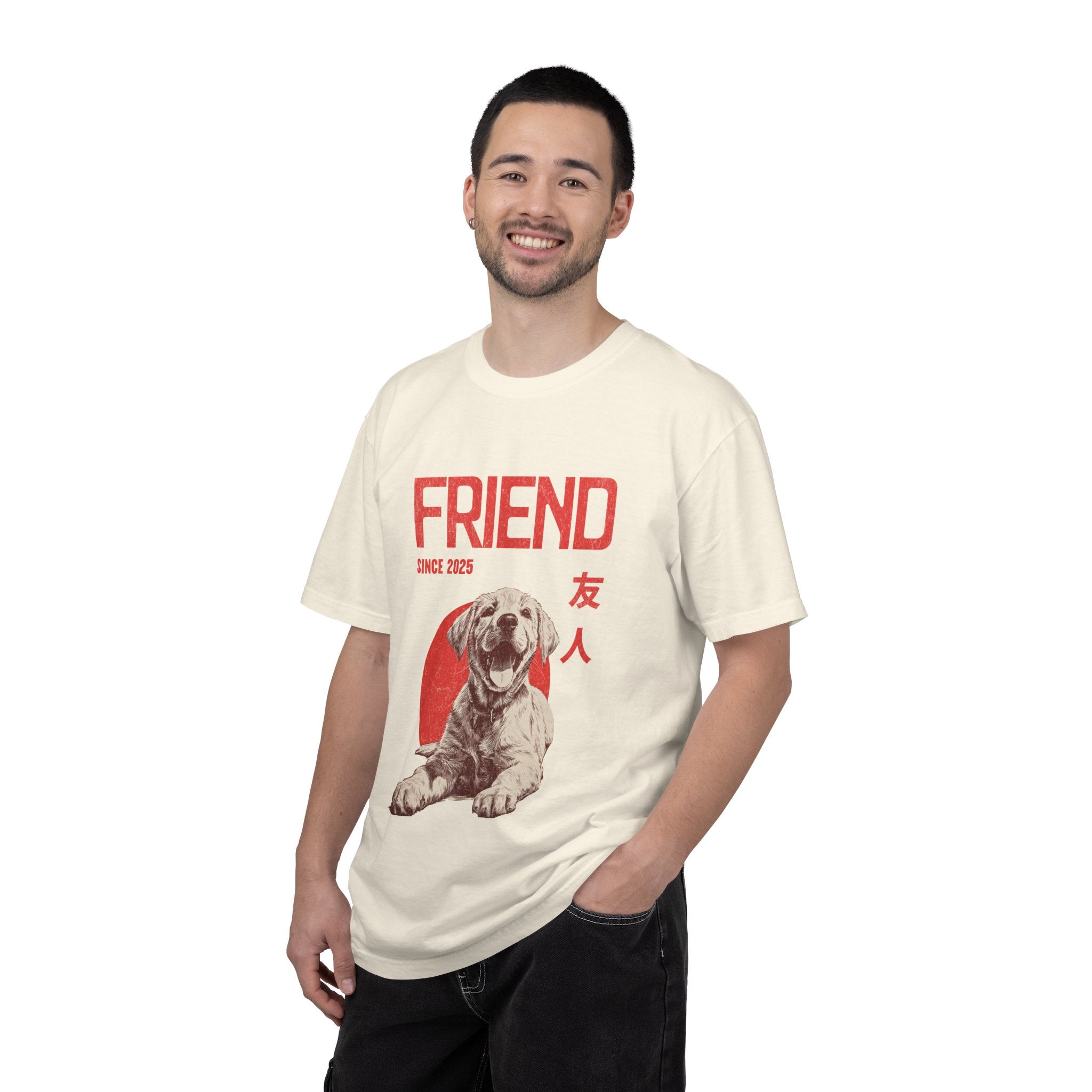 Labrador Retriever Puppy Tee | Anime Dog Shirt | Unisex Birthday Gift | Custom Year Personalization | Gift for Dog Lovers and Anime Fans