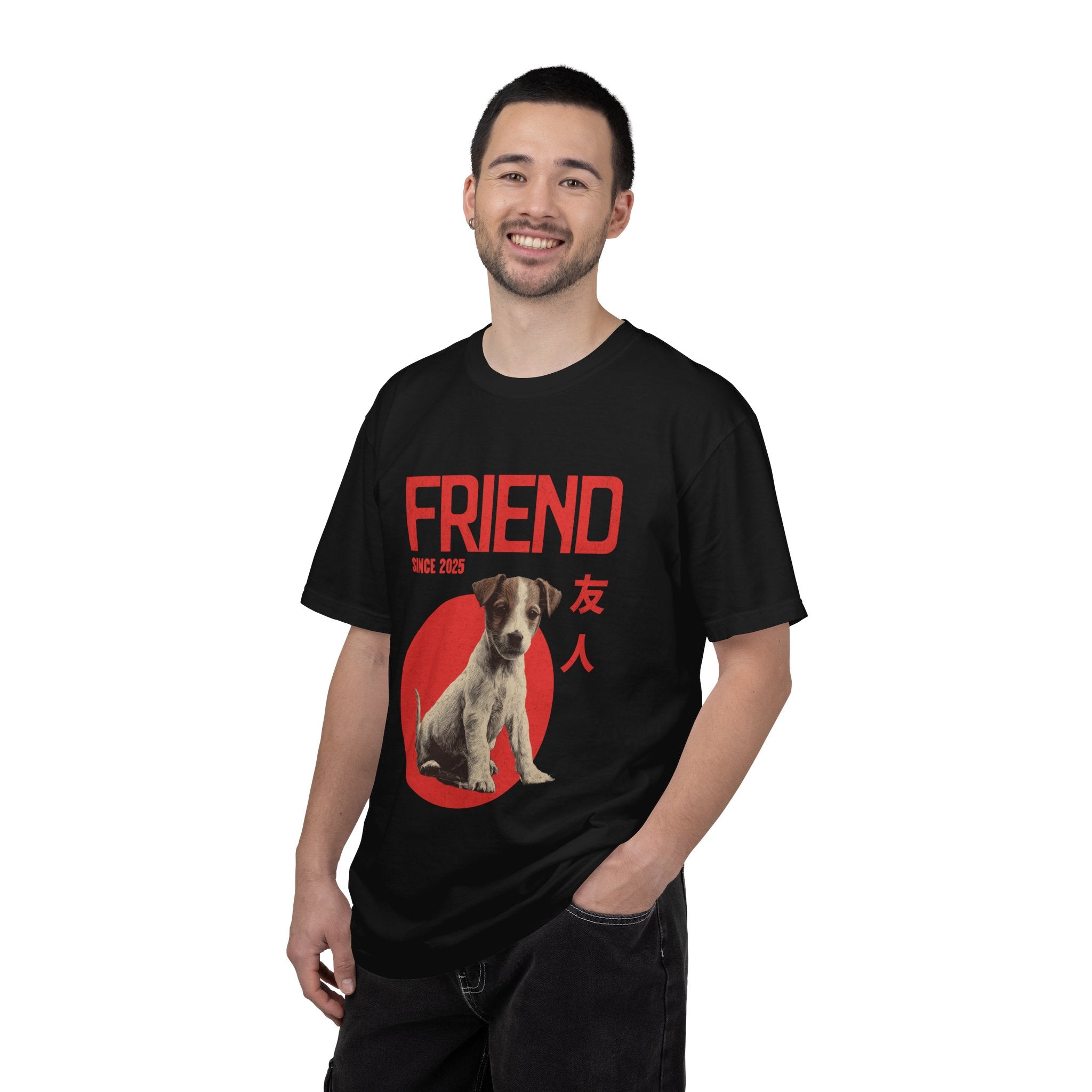 Jack Russel Puppy T-shirt | Anime Dog Shirt | Pet Memorial, Adoption Gift | Custom Year Personalization | Comfort Colors®