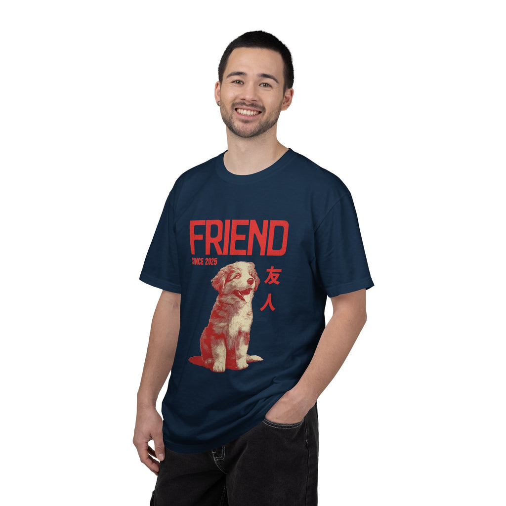 Australian Shepherd Friend Tee | Anime Dog Shirt | Unisex Birthday Gift | Custom Year Personalization | Gift for Dog Lovers and Anime Fans