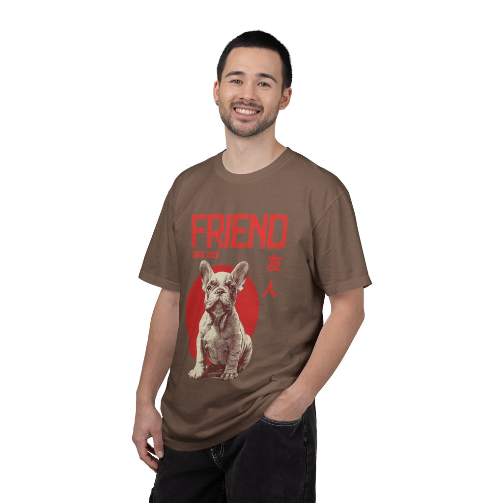 French Bulldog Puppy Tee | Anime Dog Shirt | Unisex Birthday Gift | Custom Year Personalization | Gift for Dog Lovers and Anime Fans