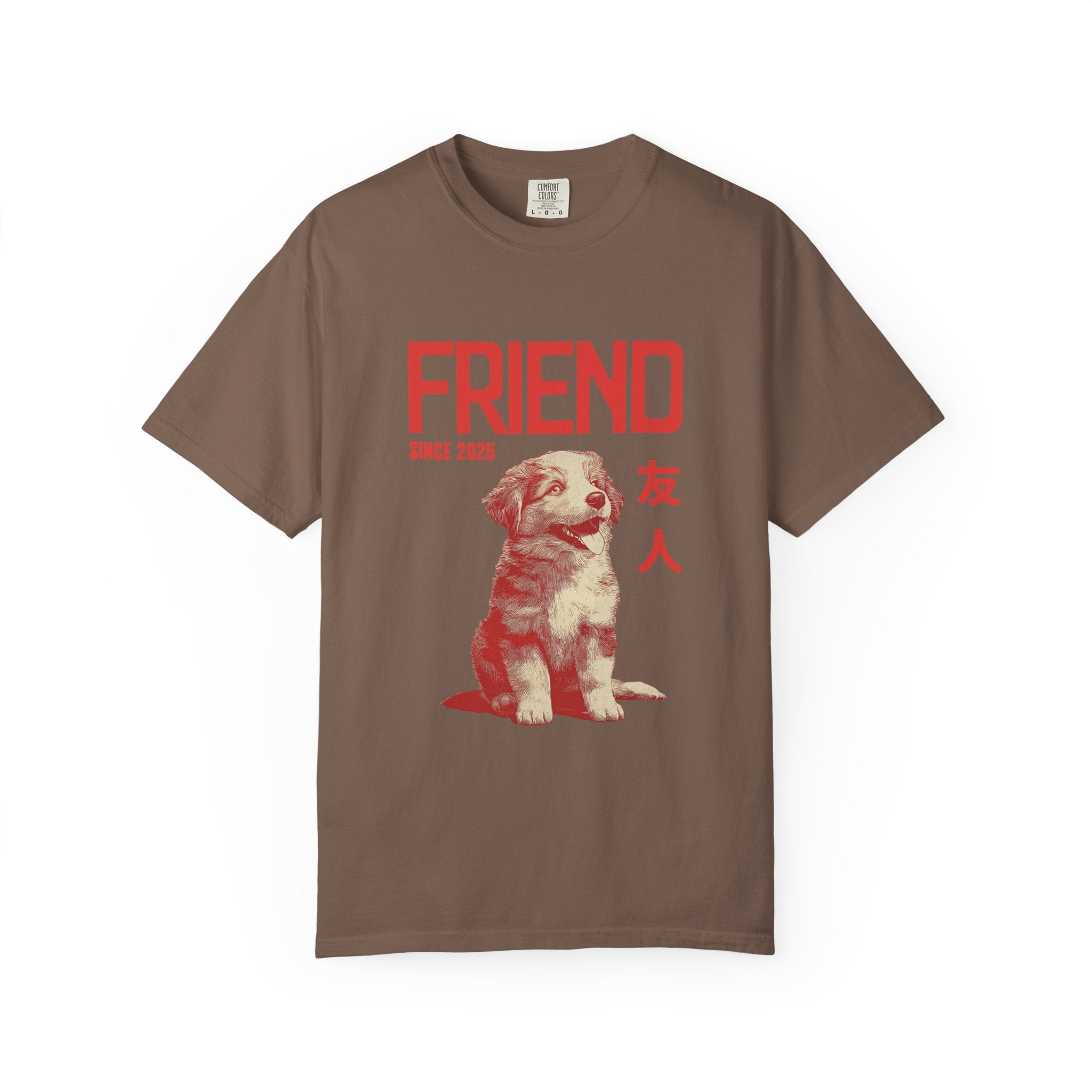 Australian Shepherd Friend Tee | Anime Dog Shirt | Unisex Birthday Gift | Custom Year Personalization | Gift for Dog Lovers and Anime Fans
