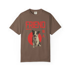 Border Collie Puppy T-shirt | Anime Dog Shirt | Pet Memorial, Adoption Gift | Custom Year Personalization | Comfort Colors®