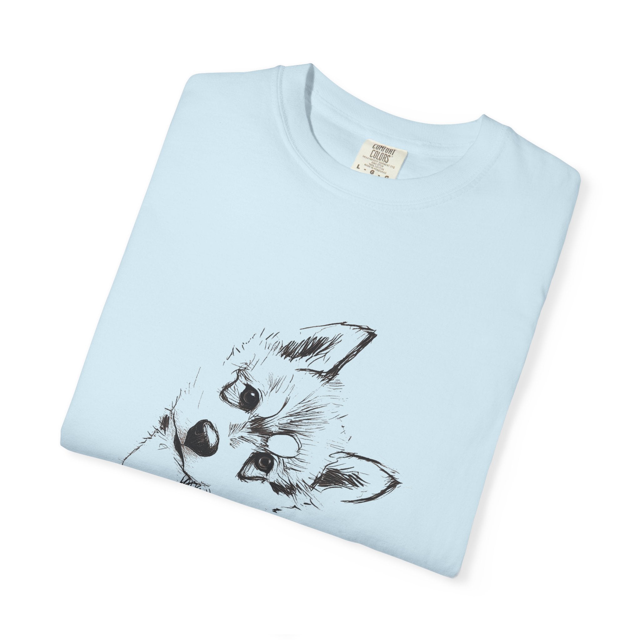 Personalized Husky T-Shirt | Custom Dog Name Tee | Comfort Colors 1717 Tee | Minimal Sketch Vintage Style | Dog lover gift