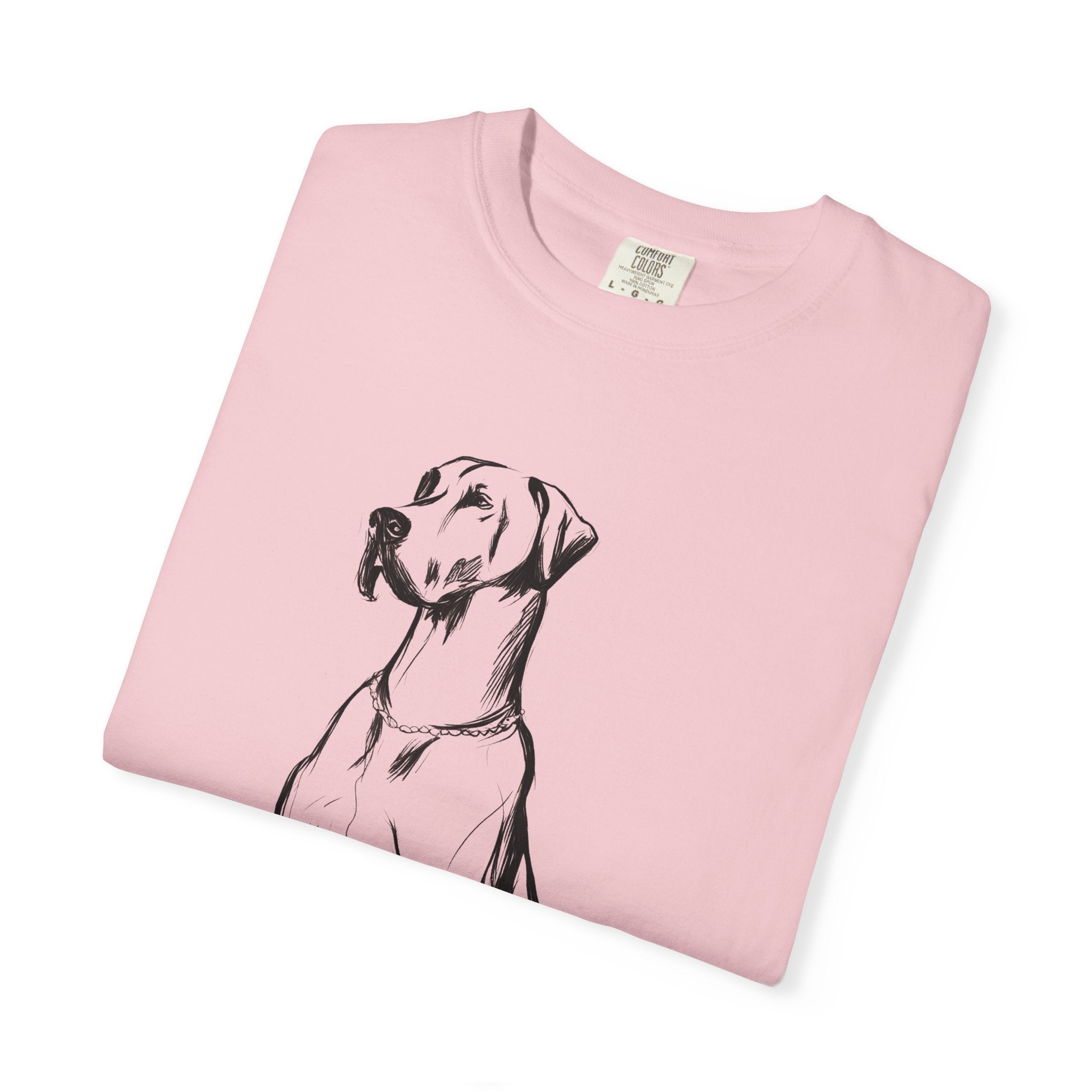 Personalized Great Dane T-Shirt | Custom Dog Name Tee | Comfort Colors Tee | Minimal Sketch Vintage Style | Dog lover gift