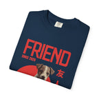 Jack Russel Puppy T-shirt | Anime Dog Shirt | Pet Memorial, Adoption Gift | Custom Year Personalization | Comfort Colors®