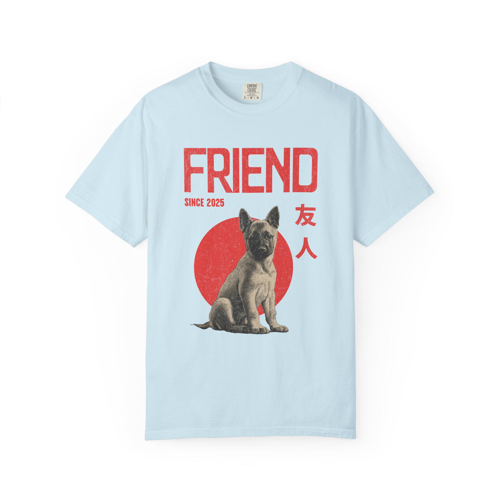 Belgian Malinois Puppy T-shirt | Anime Dog Shirt | Pet Memorial, Adoption Gift | Custom Year Personalization | Dog dad |Comfort Colors®