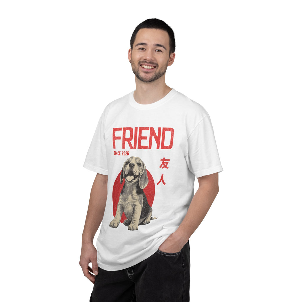 Beagle Puppy T-shirt | Anime Dog Shirt | Pet Memorial, Adoption Gift | Custom Year Personalization | Puppy owner mama |Comfort Colors®