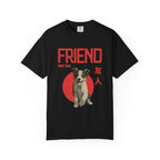 Border Collie Puppy T-shirt | Anime Dog Shirt | Pet Memorial, Adoption Gift | Custom Year Personalization | Comfort Colors®