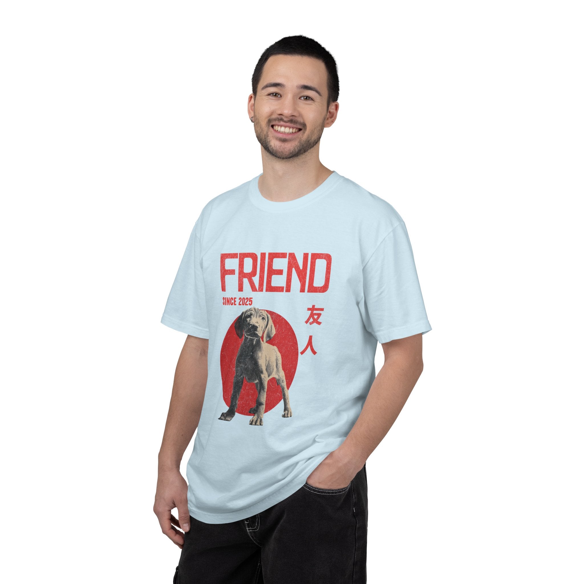 Vizsla Puppy T-shirt | Anime Dog Shirt | Pet Memorial, Adoption Gift | Custom Year Personalization | Comfort Colors®