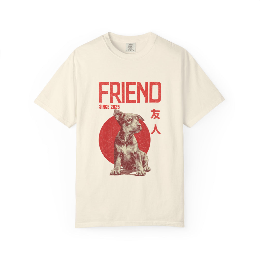 Doberman Friend Shirt | Anime Dog T-Shirt | Unisex Birthday Gift | Custom Year Personalization | Gift for Dog Lovers and Anime Fans