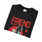 American Akita Friend Shirt  | Anime Dog T-Shirt | Unisex Birthday Gift | Custom Year Personalization | Gift for Dog Lovers and Anime Fans